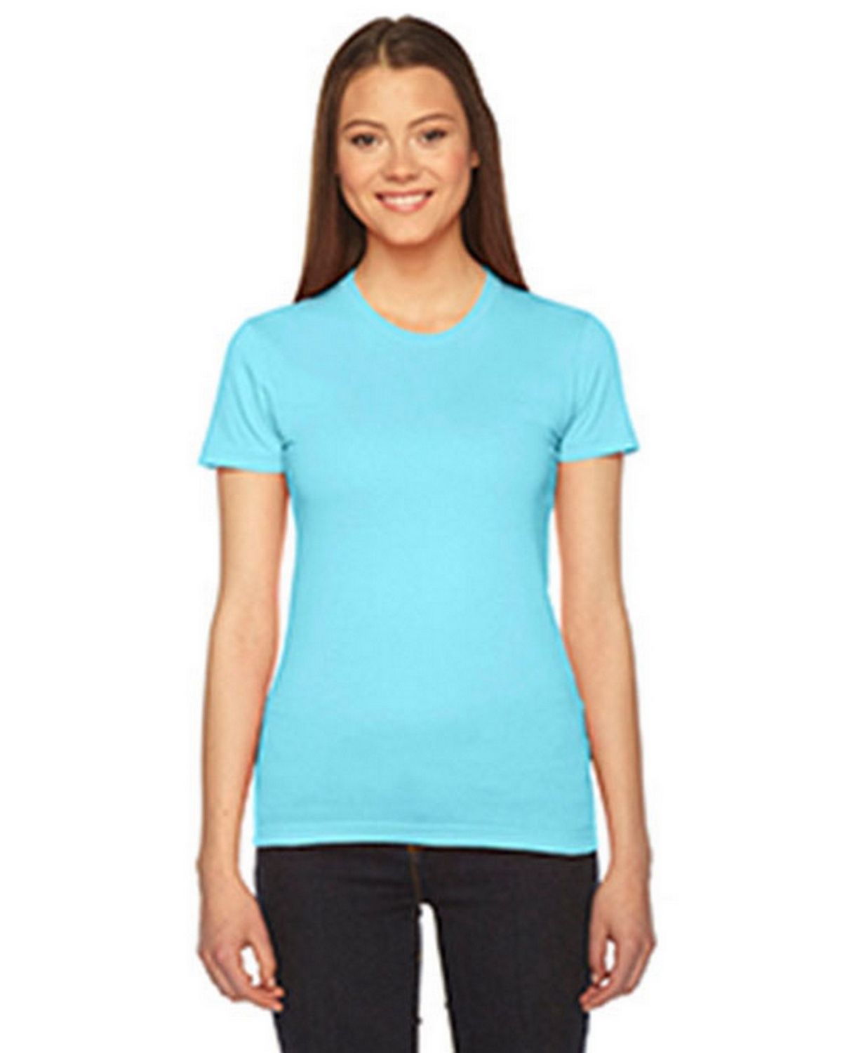 American Apparel 2102W Women's Fine Jersey Short-Sleeve T-Shirt