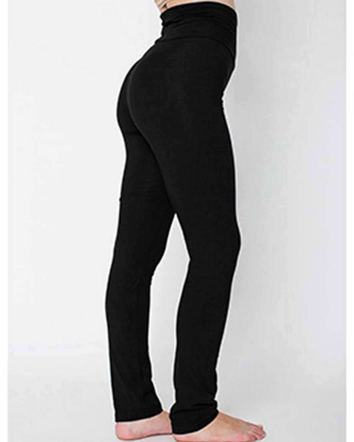 American Apparel 8375W Women's Cotton/Spandex Yoga Pant