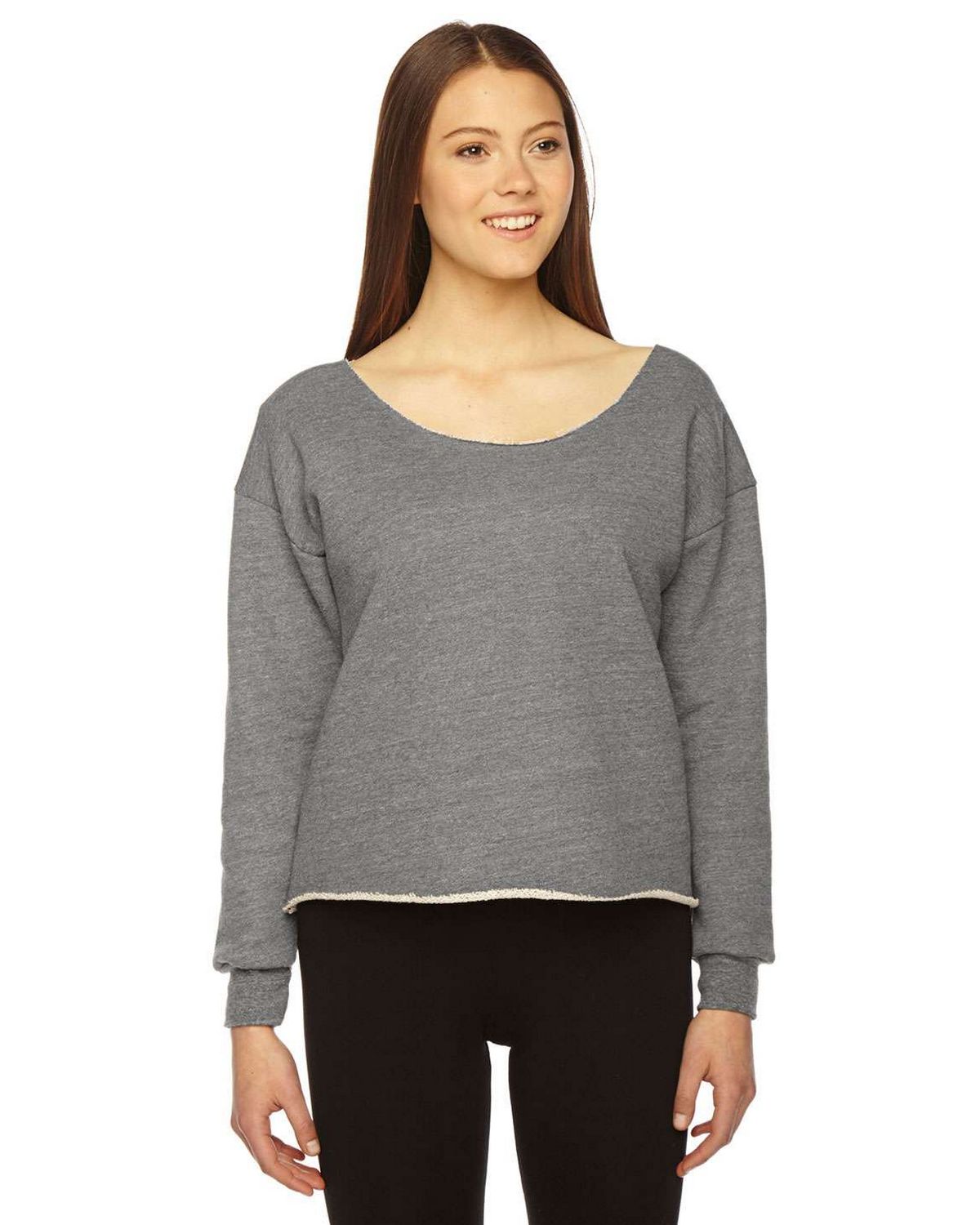 American Apparel HVT316W Ladies Athletic Crop Sweatshirt