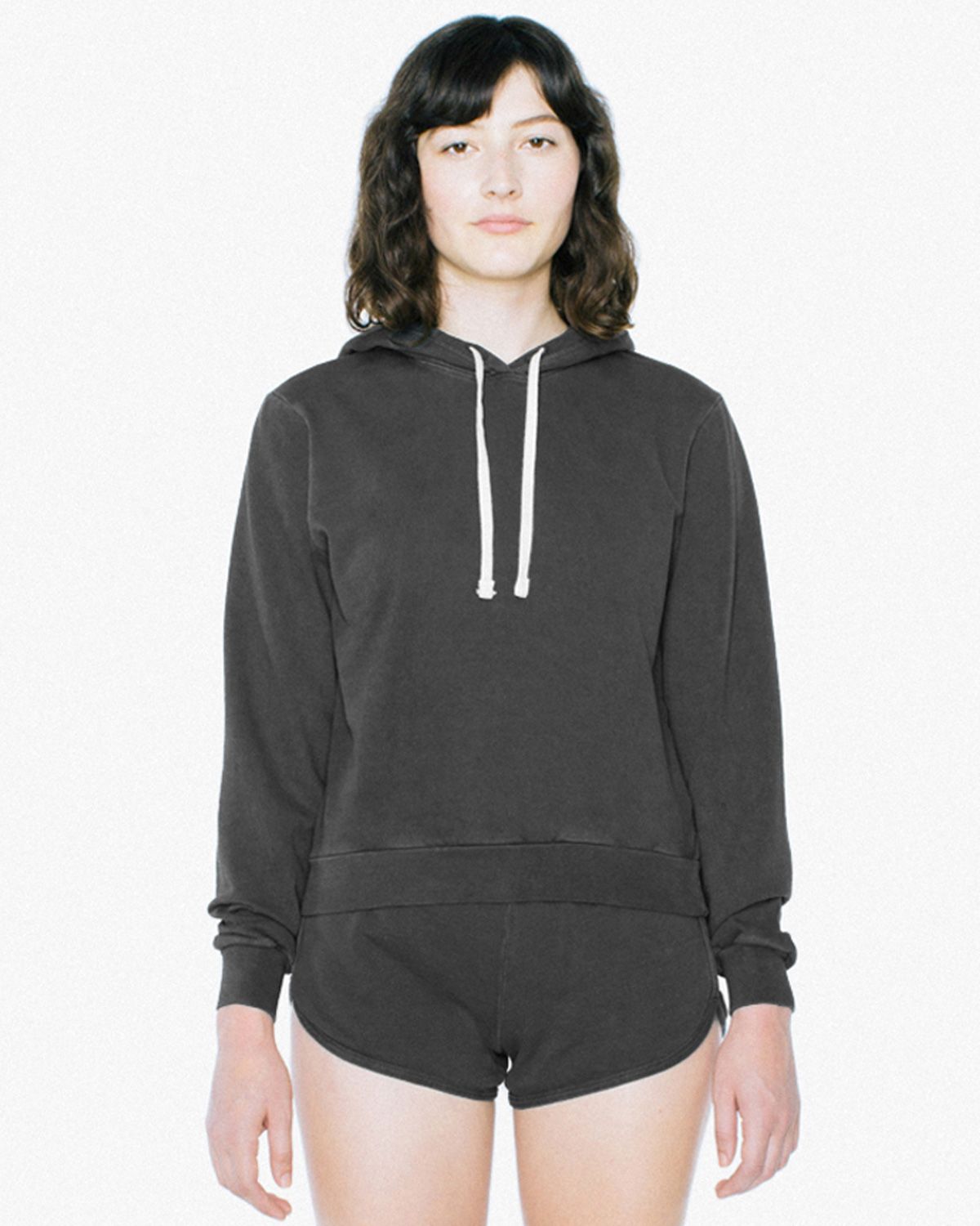 American Apparel TF3350W Women's Garment-Dyed Mid-Length Sweatshirt
