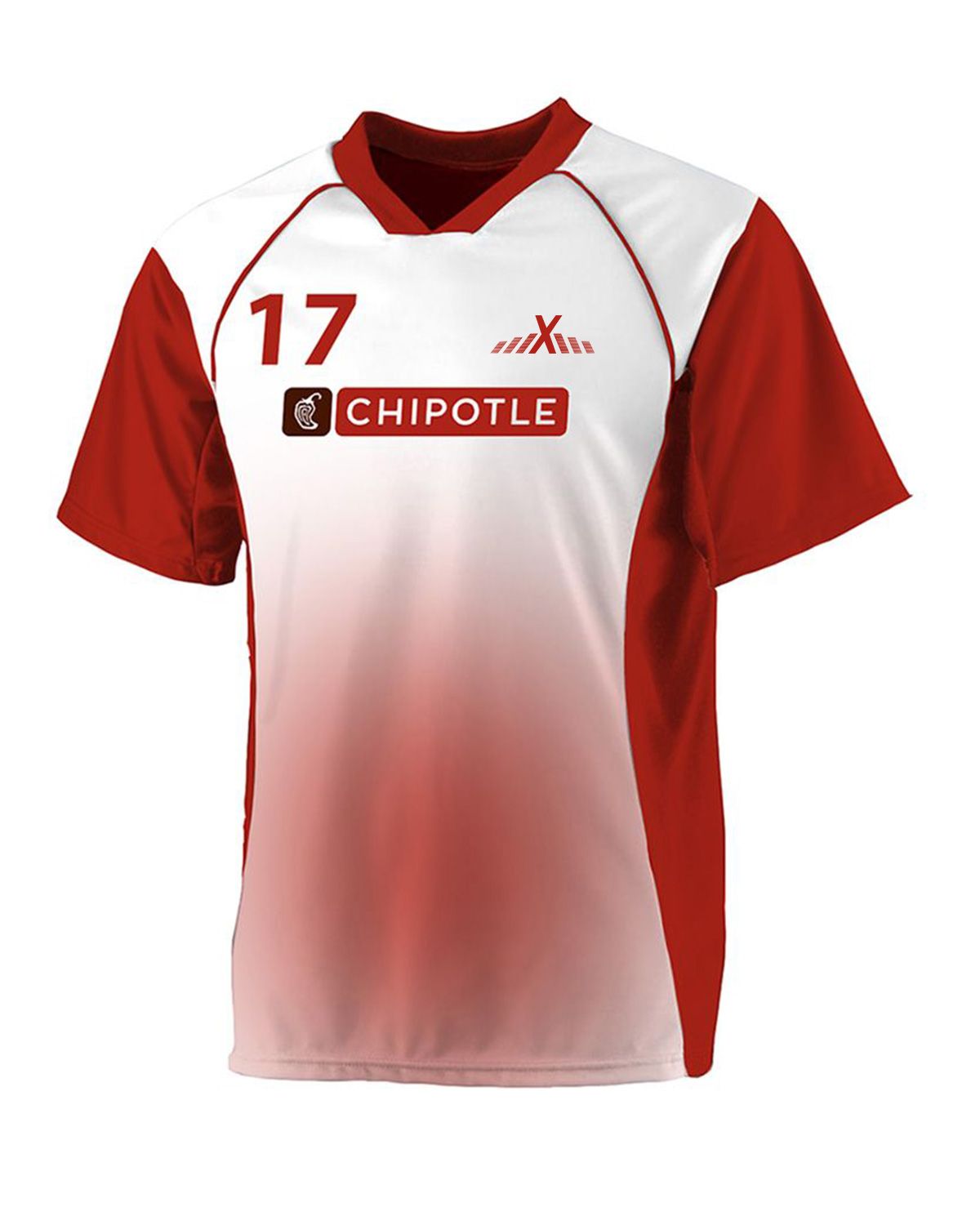 red soccer uniforms