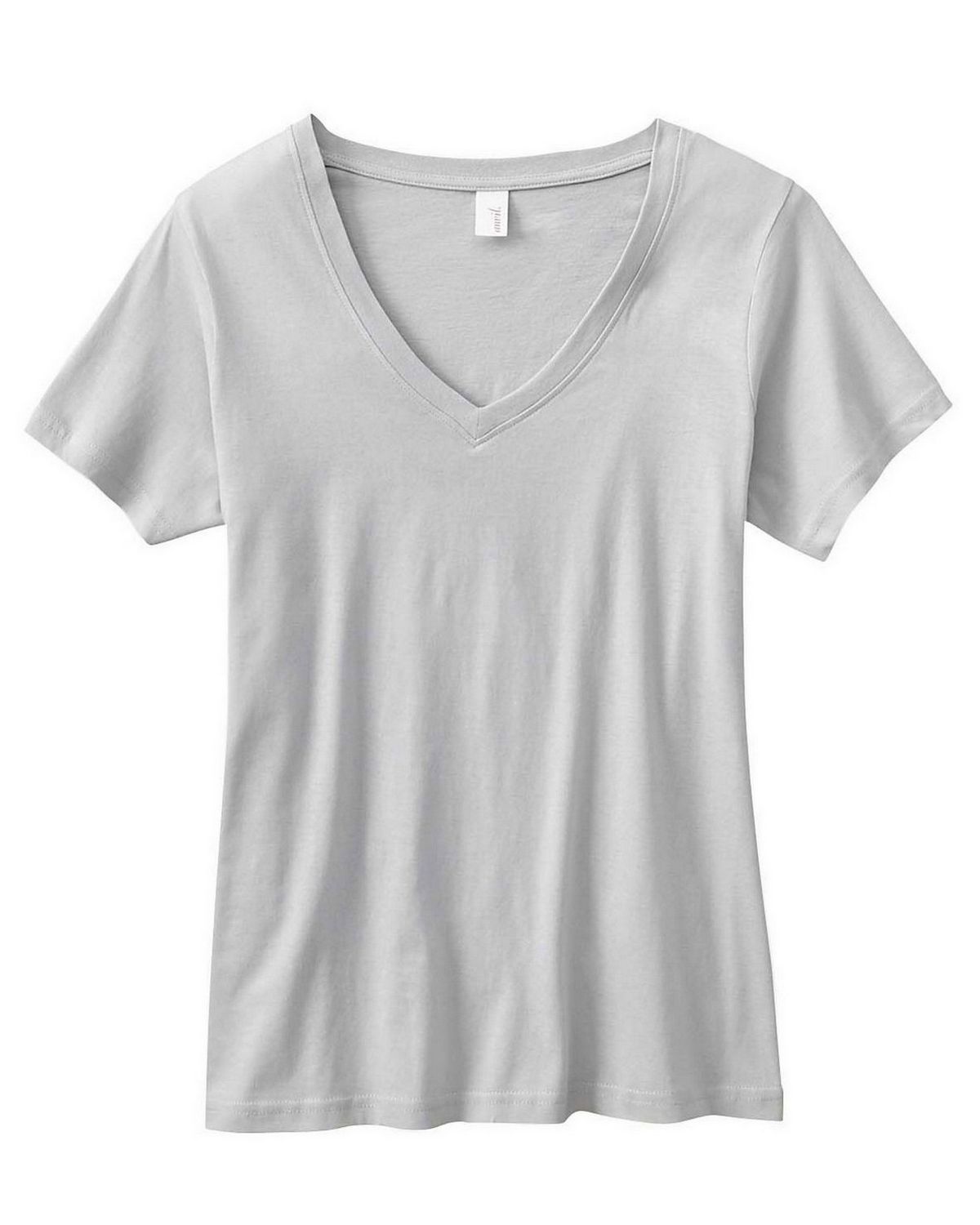 Anvil 392A Ladies 3.2 oz. Sheer V-Neck T-Shirt - ApparelnBags.com