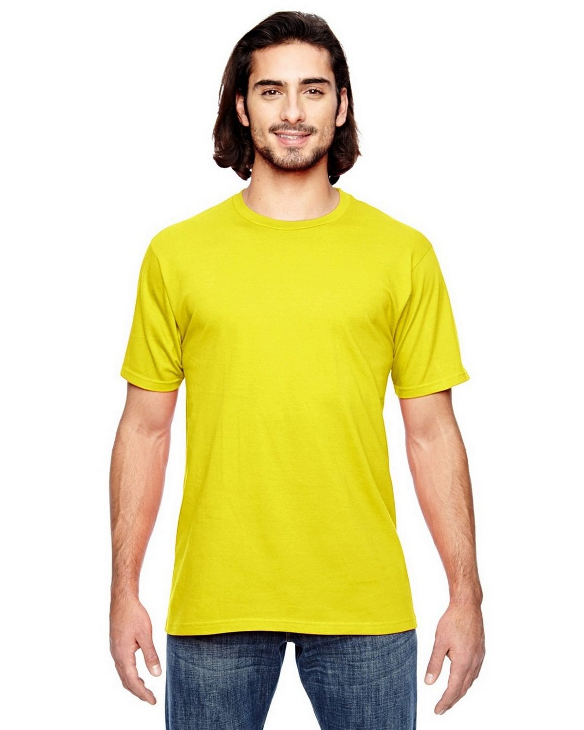 Anvil 980 4.5 oz. Ringspun Cotton Fashion-Fit T-Shirt - ApparelnBags.com