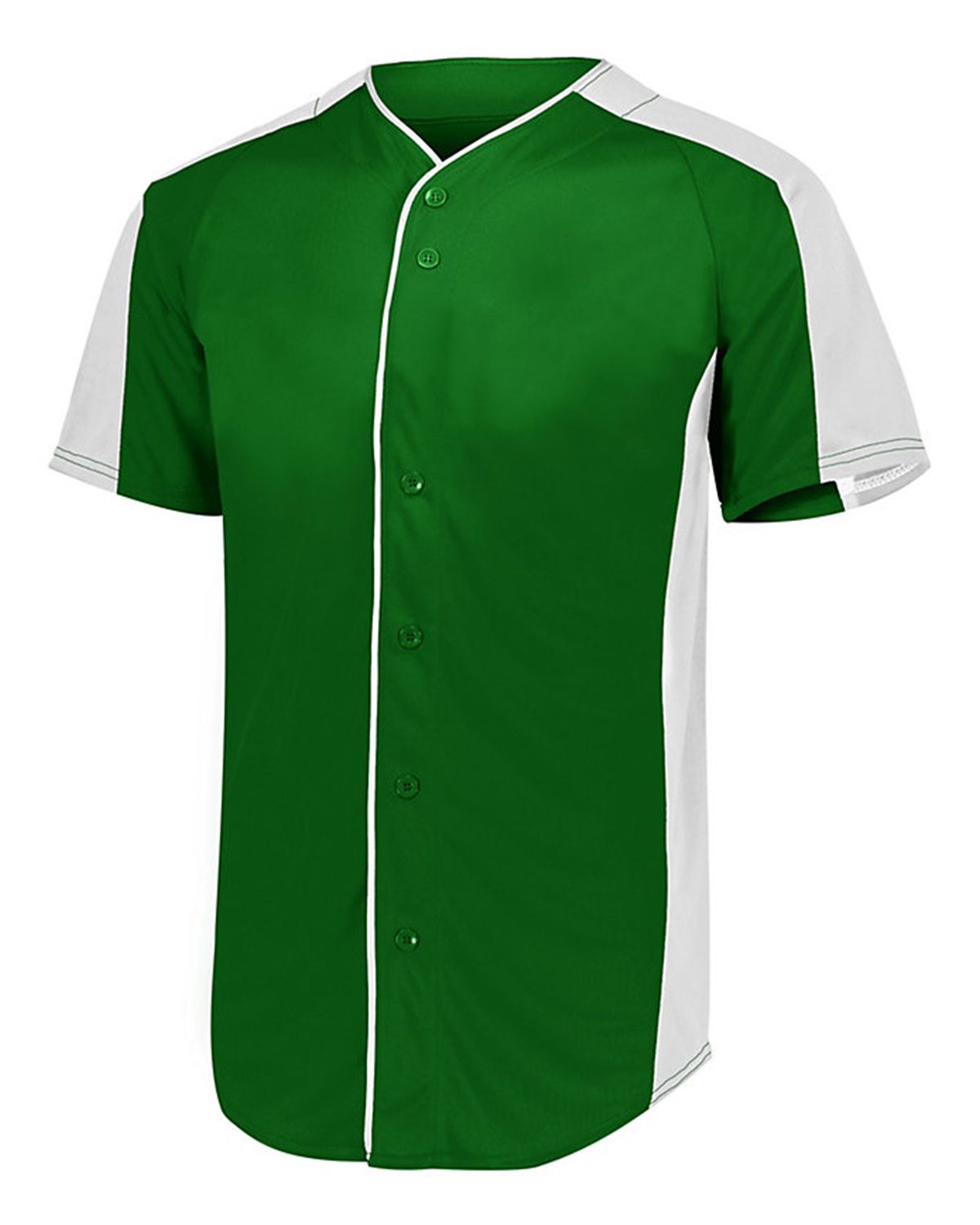 dark green baseball jersey
