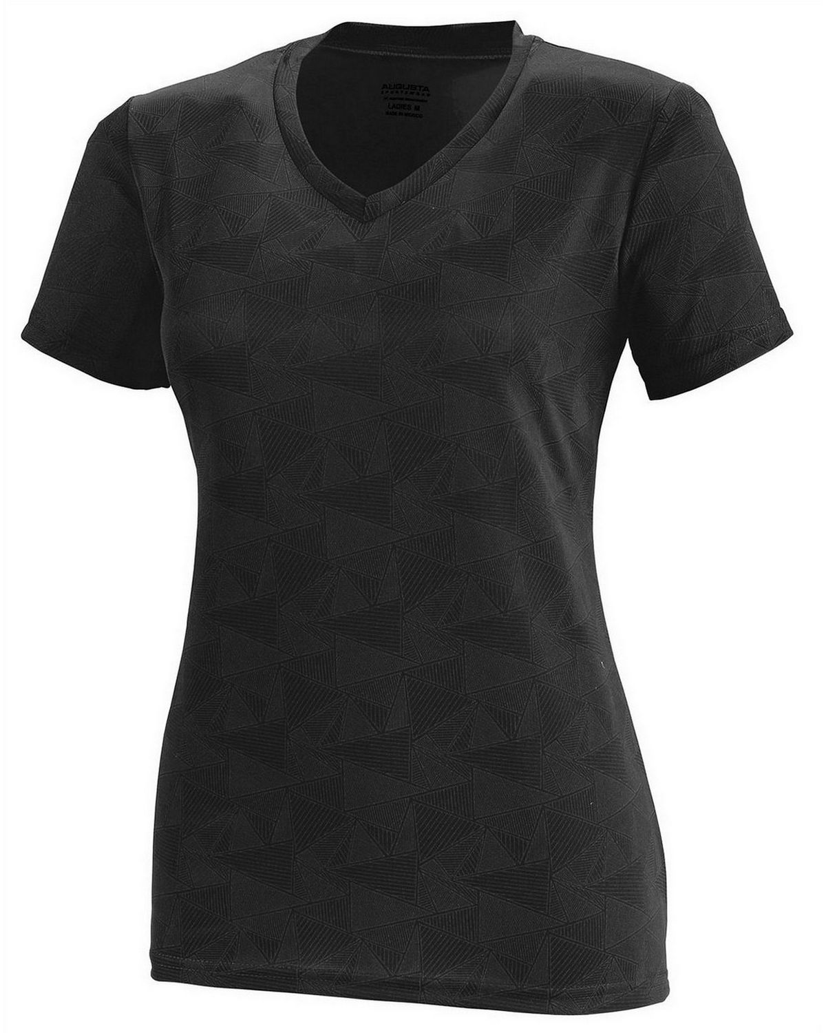 Augusta Sportswear 1792 Women's Wicking Printed Polyester Short-Sleeve T-Shirt