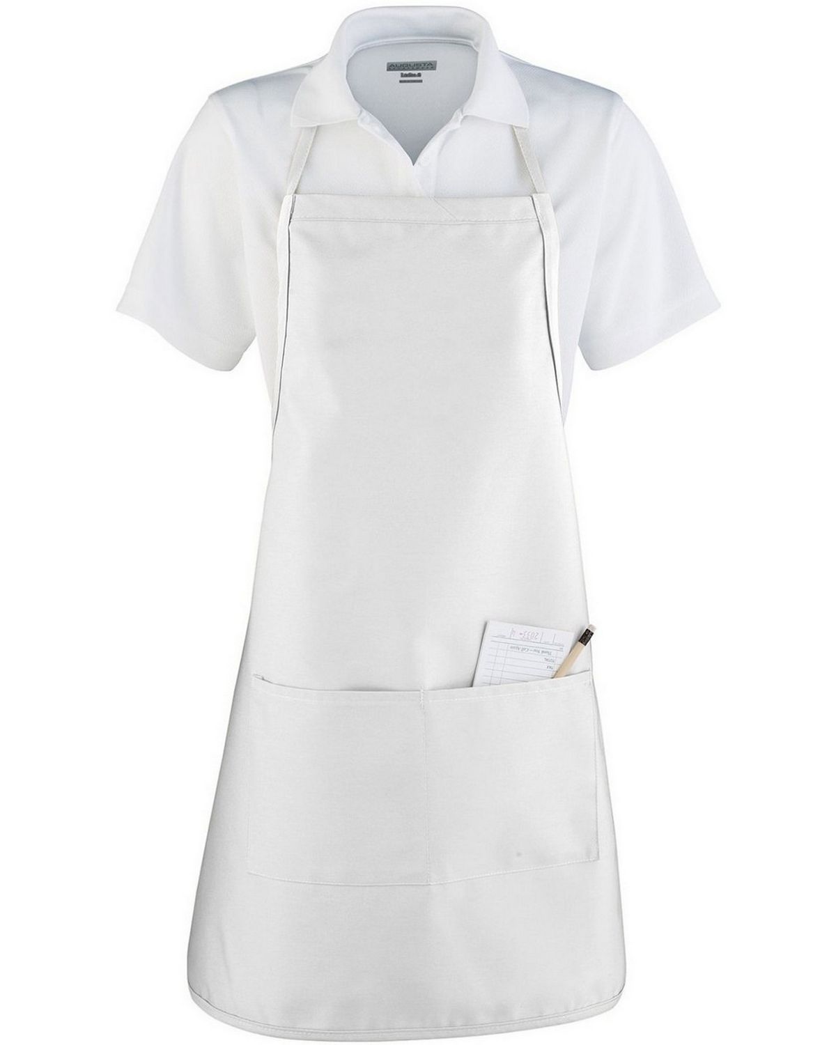 Augusta Sportswear 2300 Adult Apron with Adjustable Neck and Waist Ties