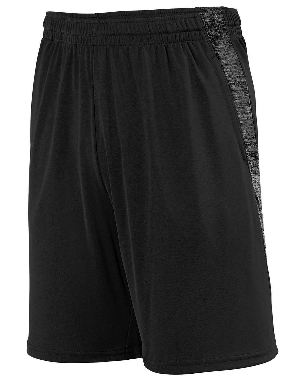 Augusta Sportswear 2960 Unisex Intensify Black Heather Training Short
