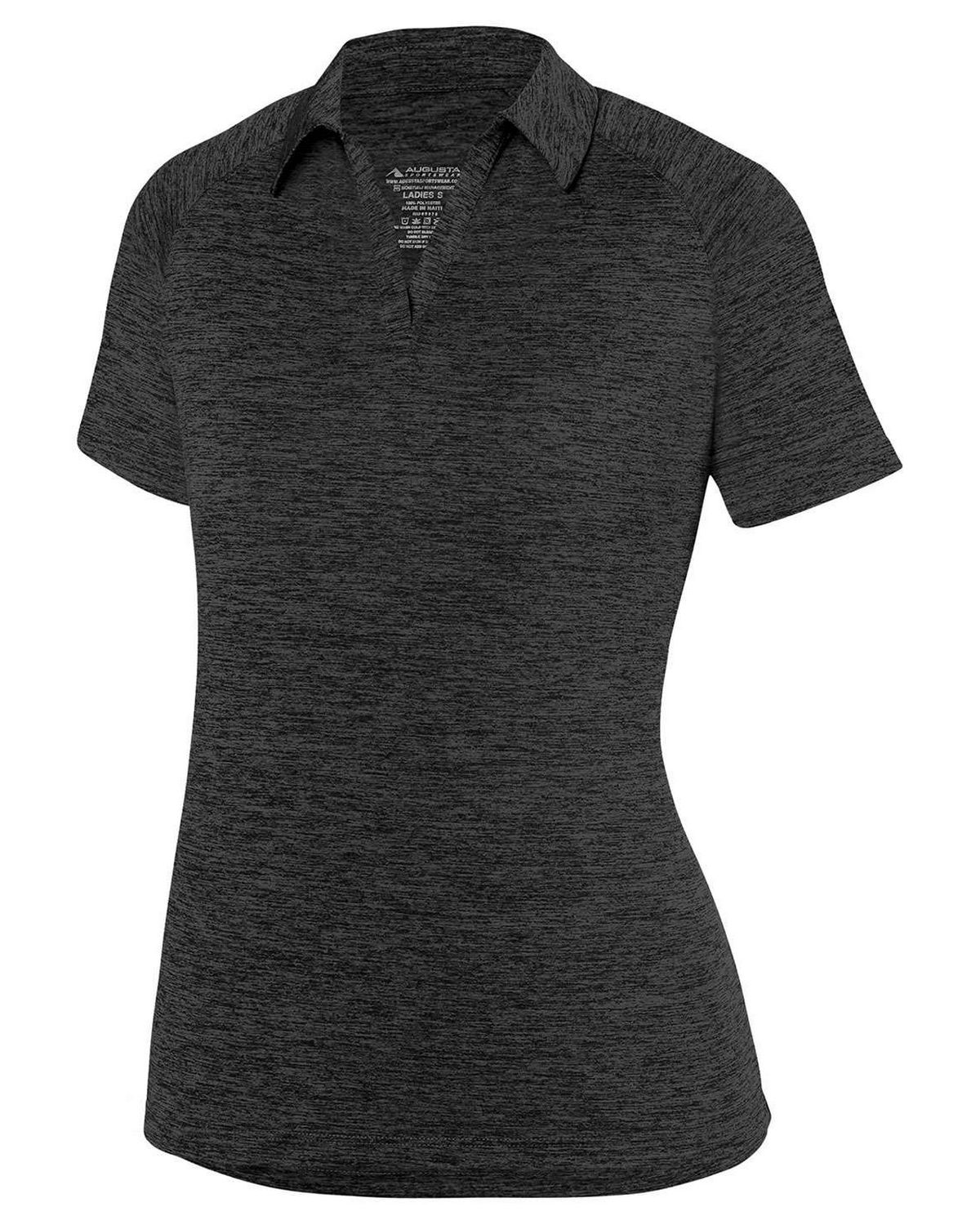 Augusta Sportswear 5409 Women's Intensify Black Heather Sport T-Shirt