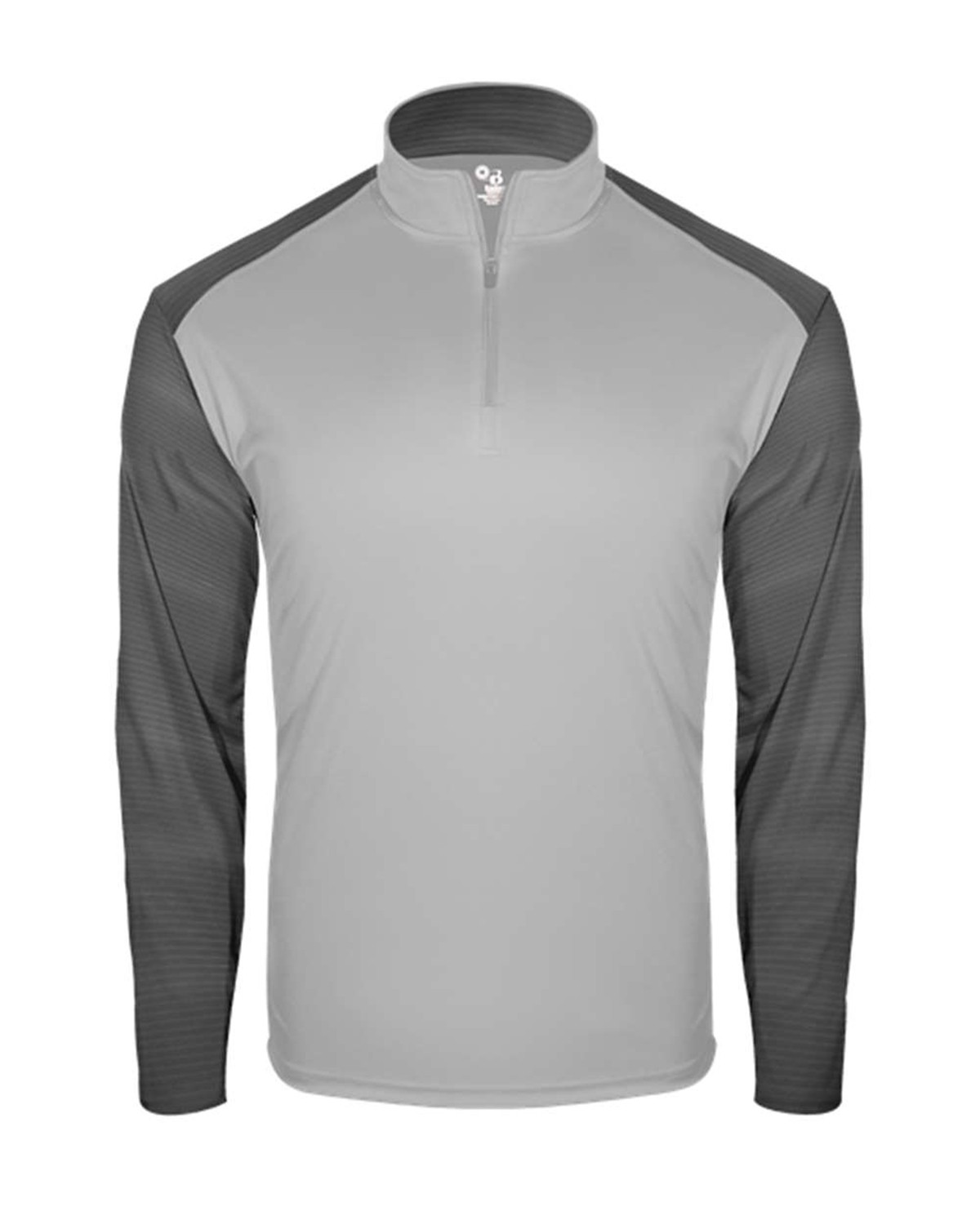 Badger Breakout 1/4 Zip Pullover, Silver/ Graphite - Xs