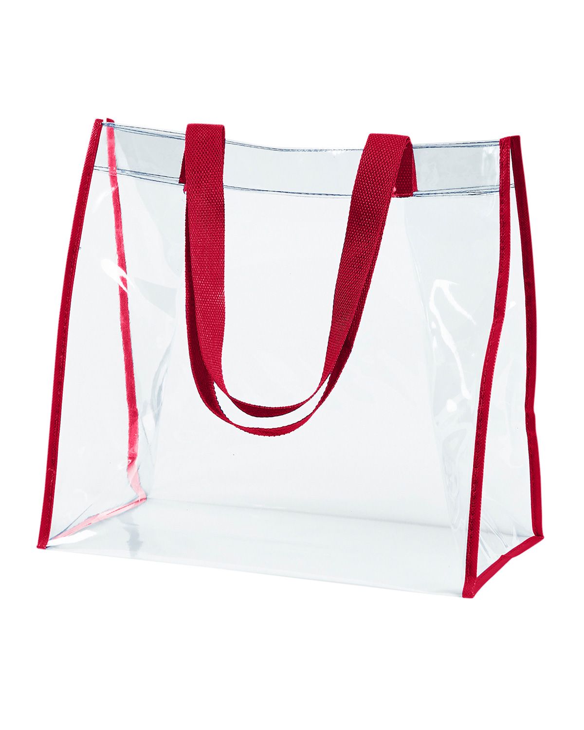 PVC Zipper Large Tote Bag, Capacity: 850 gm