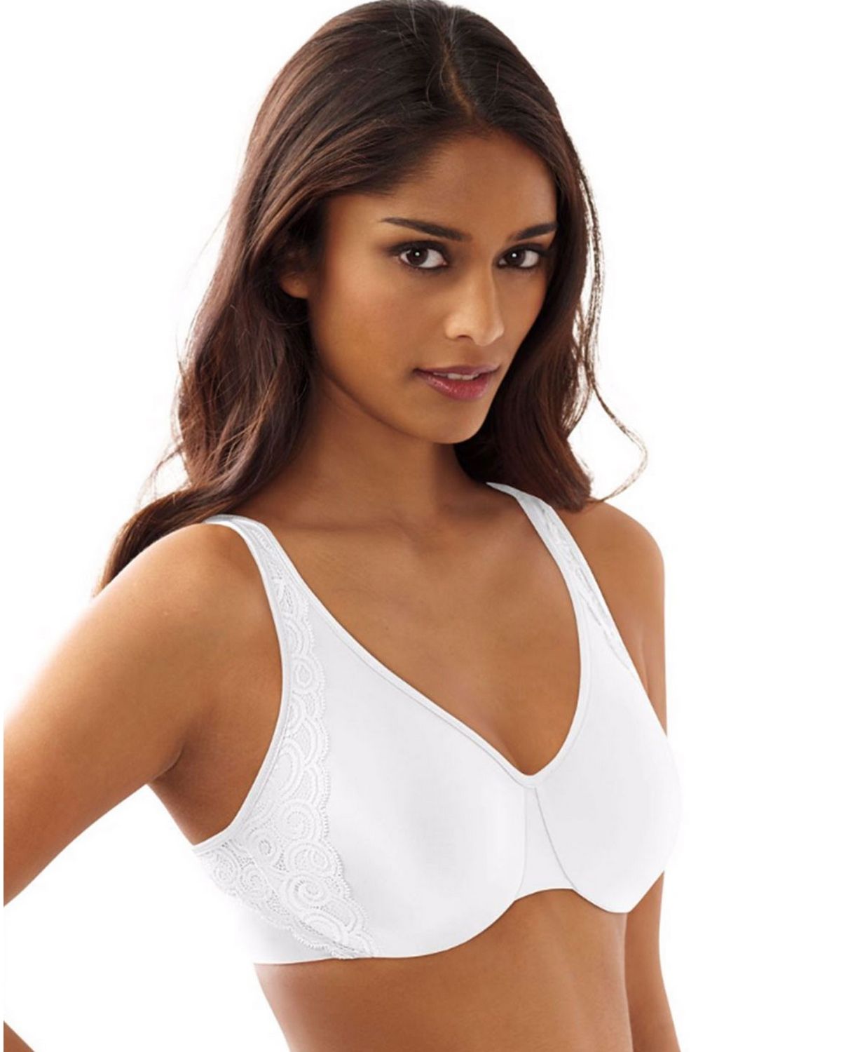 Bali DF1004 Women's Passion For Comfort Side Smoothing Minimizer Bra