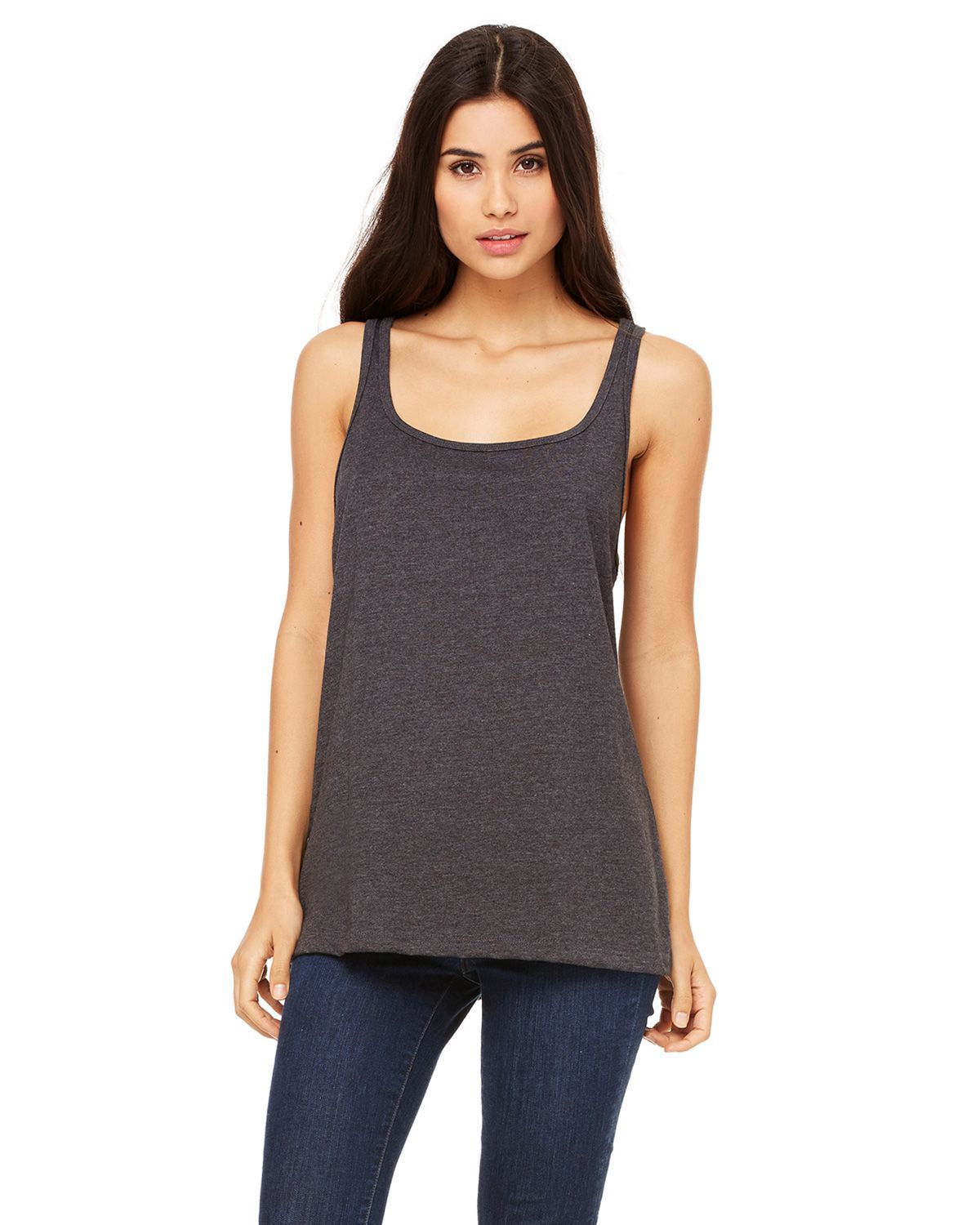 Bella + Canvas 6488 Ladies Relaxed Jersey Tank - ApparelnBags.com