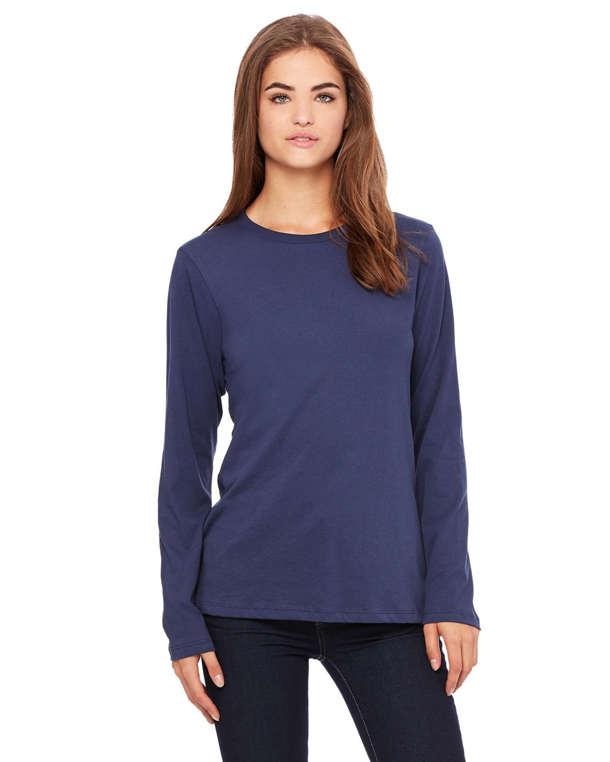 Canvas Missys Jersey Long-Sleeve T-Shirt Bella 
