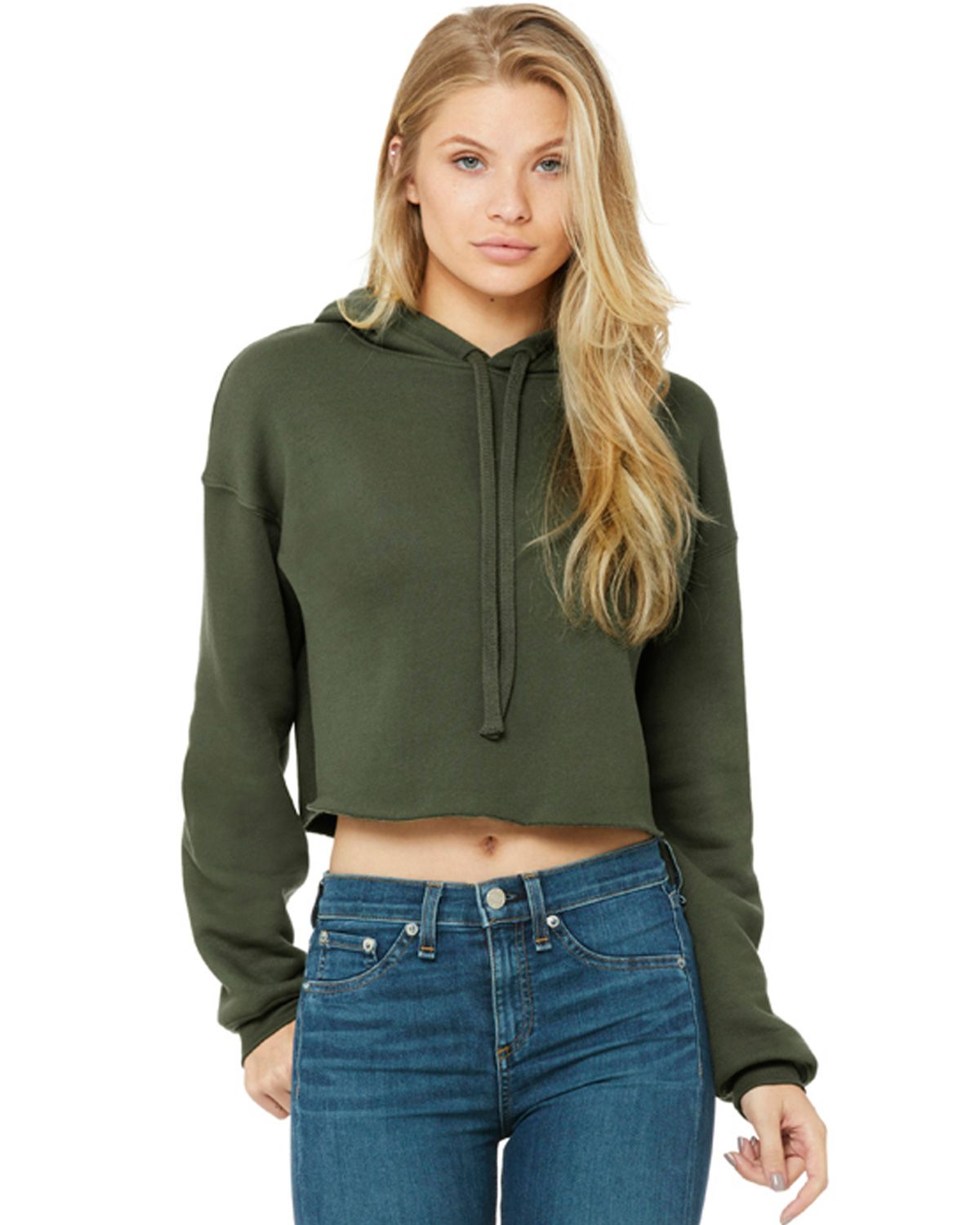 bella canvas cropped hoodie