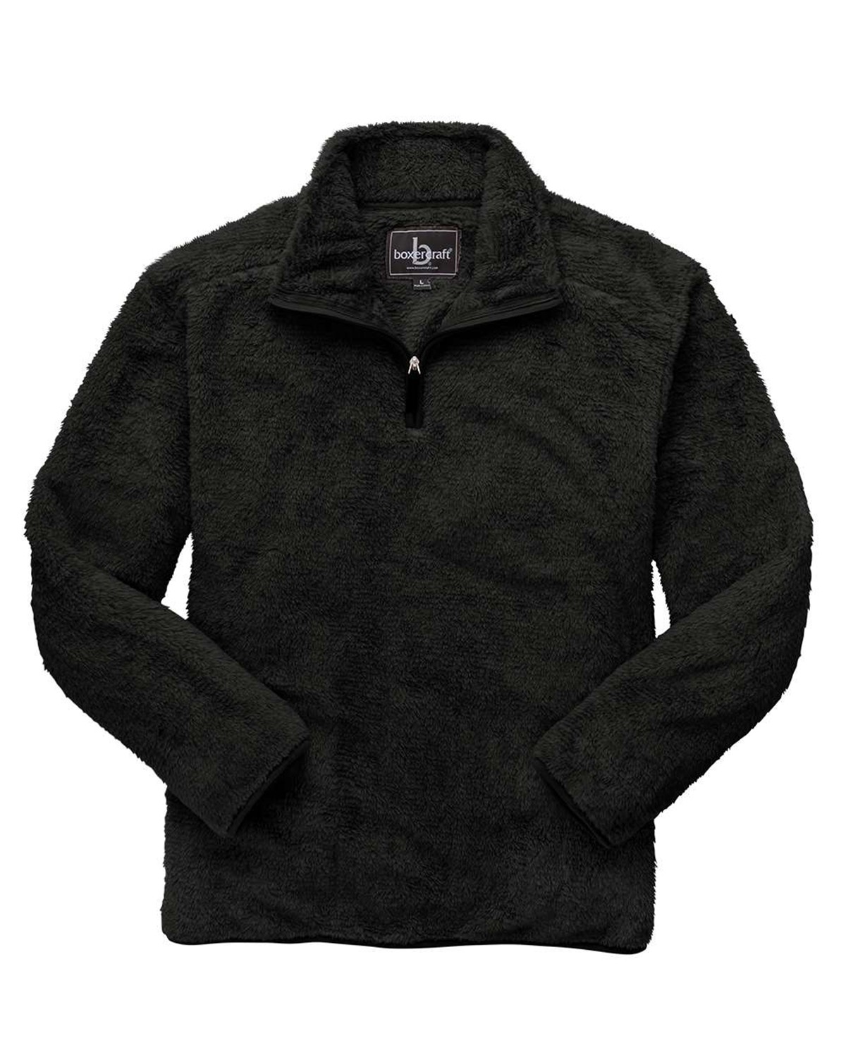 women's fuzzy quarter zip pullover