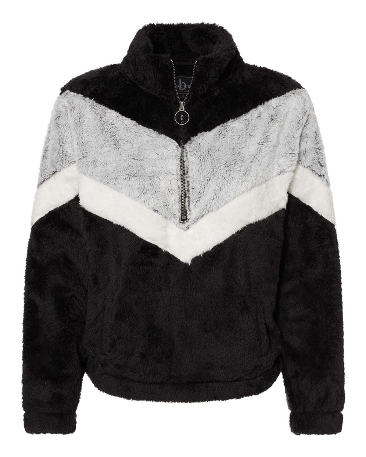 custom sherpa pullover