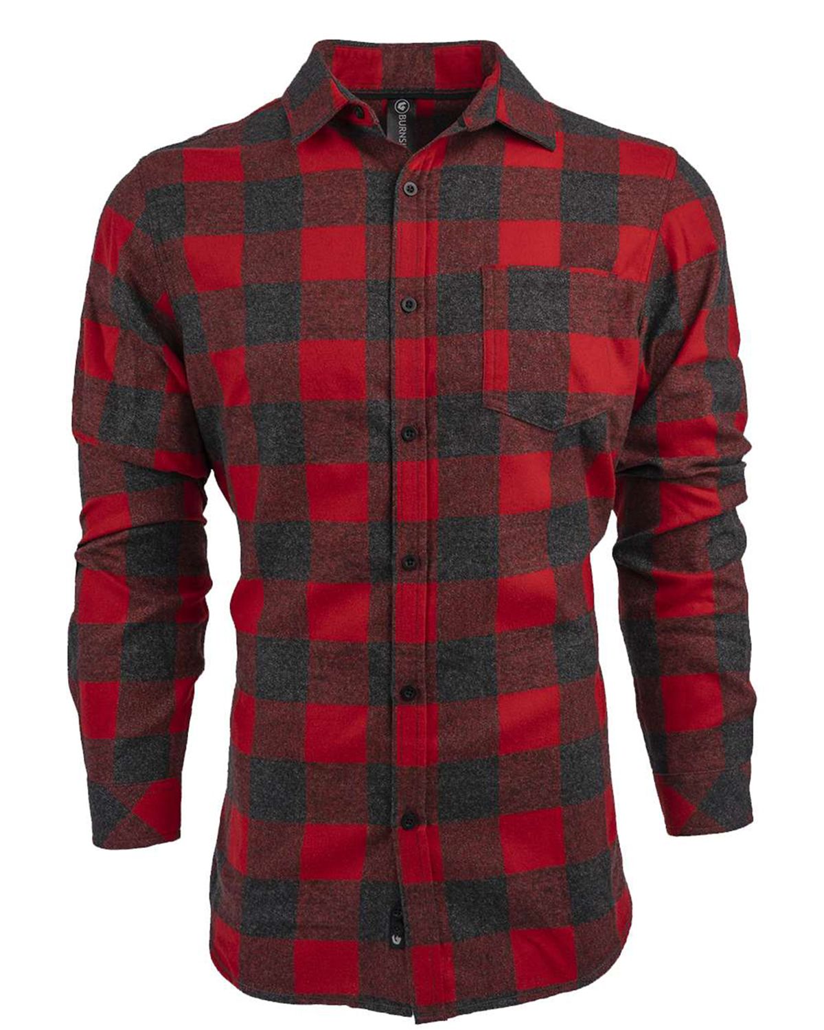 Mens Check Shirt Brave Soul Albert Flannel Brushed Cotton Long Sleeve Casual Top