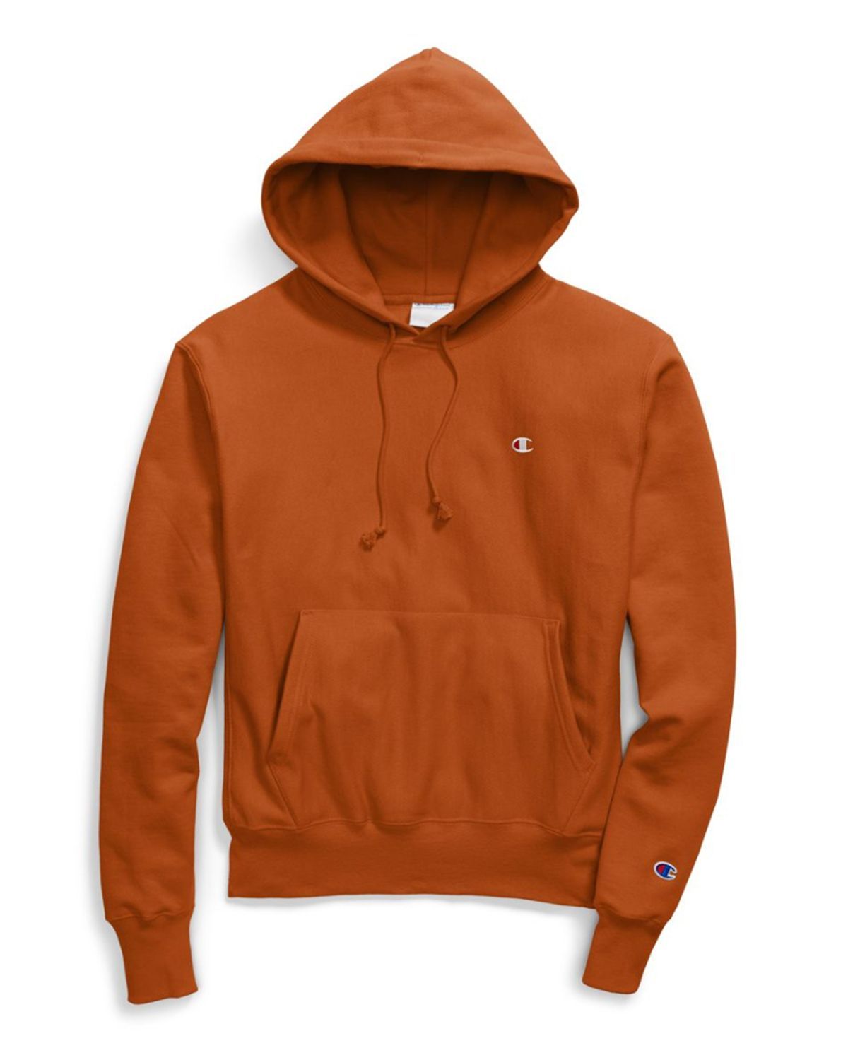 burnt orange champion sweatshirt