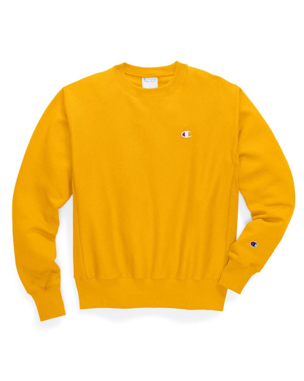 champion gold sweater