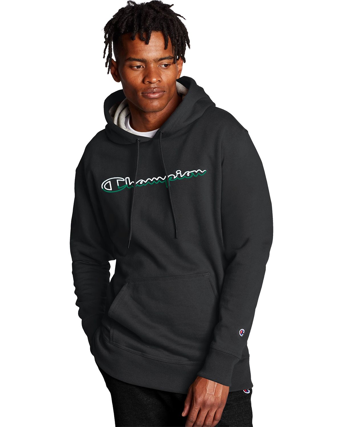 black champion hoodie powerblend