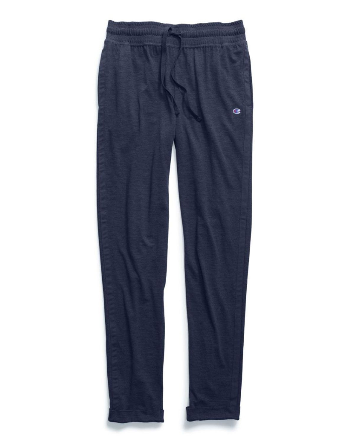 champion women's heathered jersey jogger pant