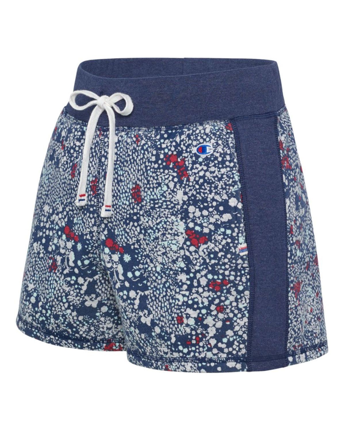 champion women's heritage french terry shorts