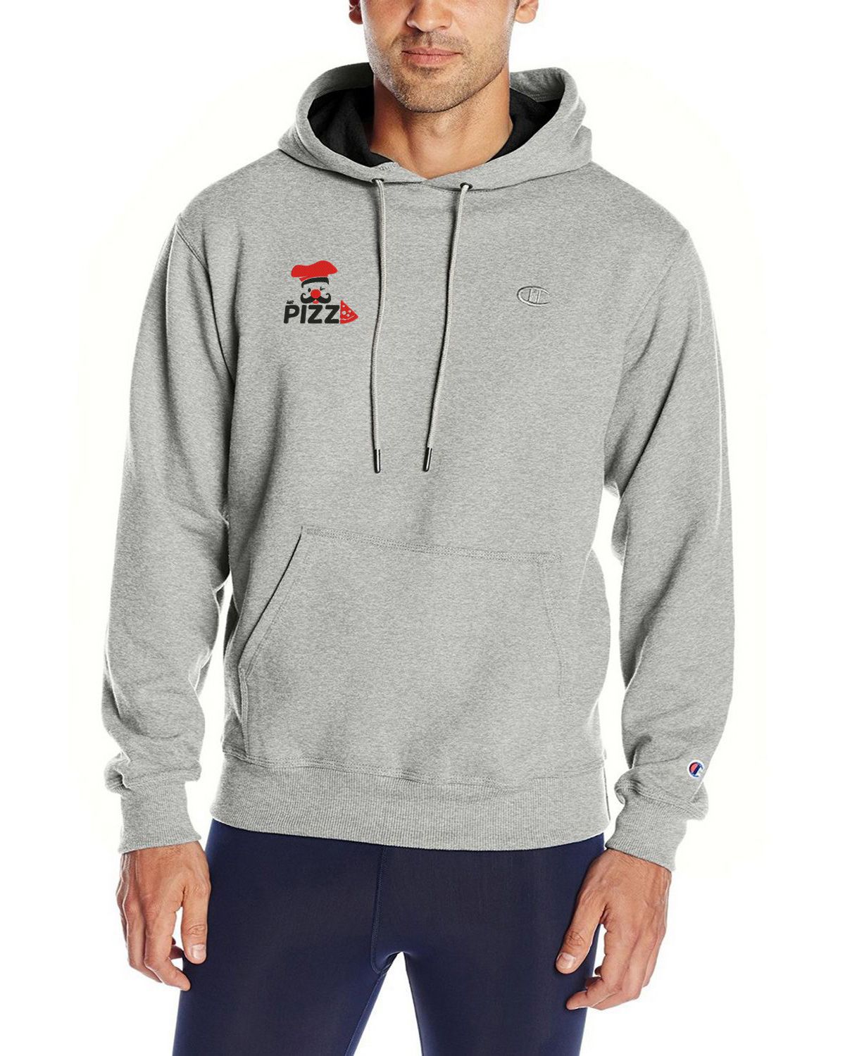 Champion S0889 Mens Powerblend Fleece Pullover Hoodie