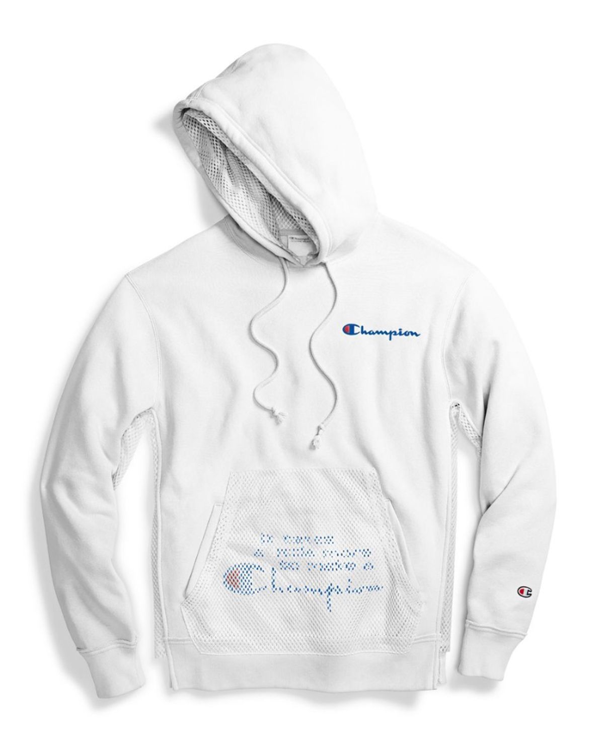 champion mesh hoodie