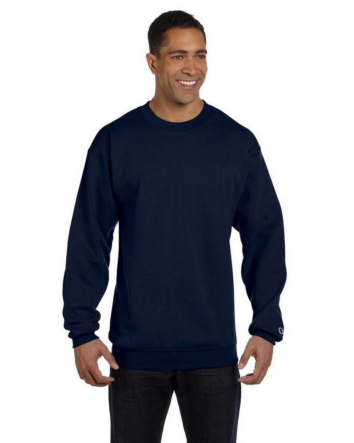 champion sweatshirt dark blue