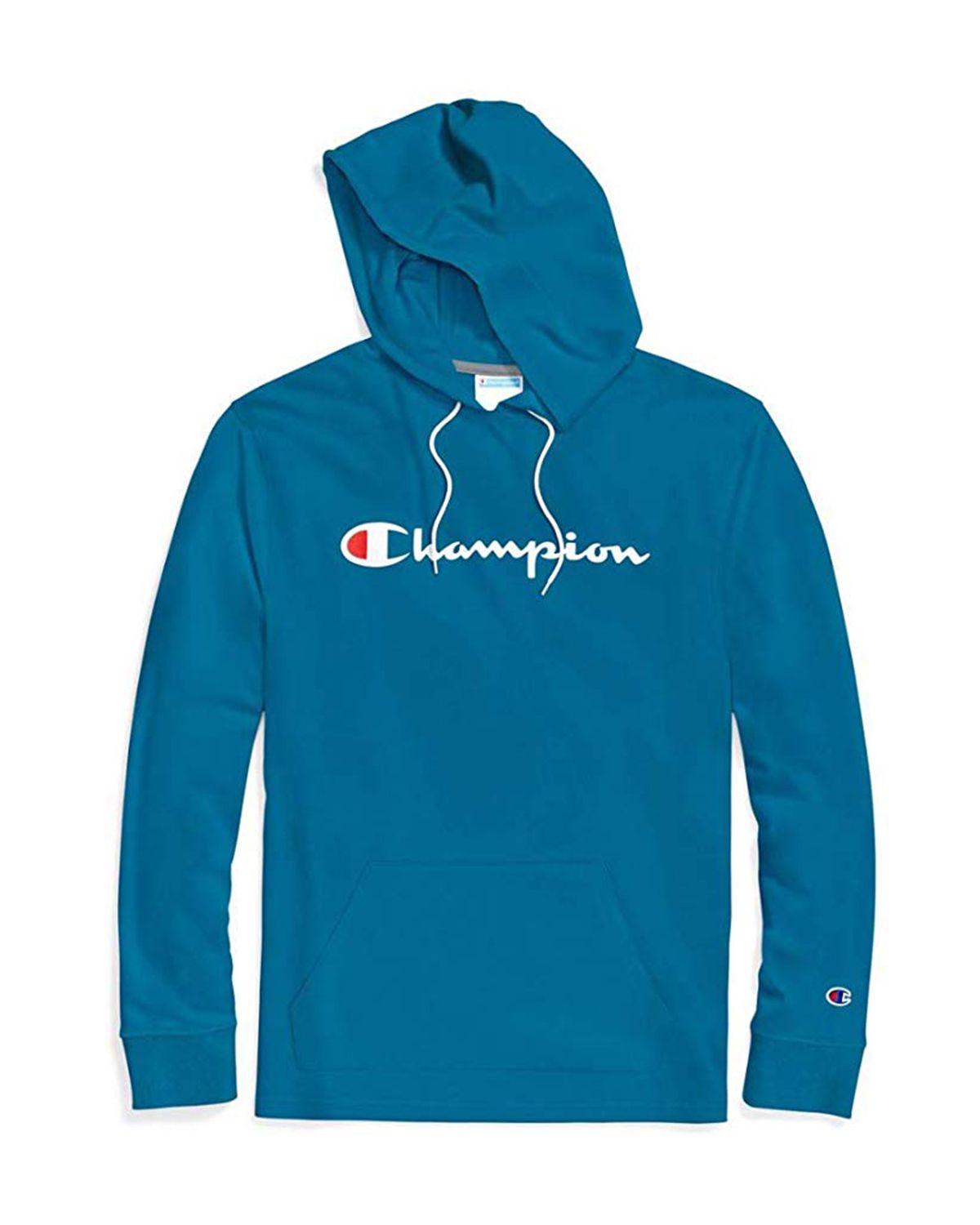 deep hotline blue champion hoodie