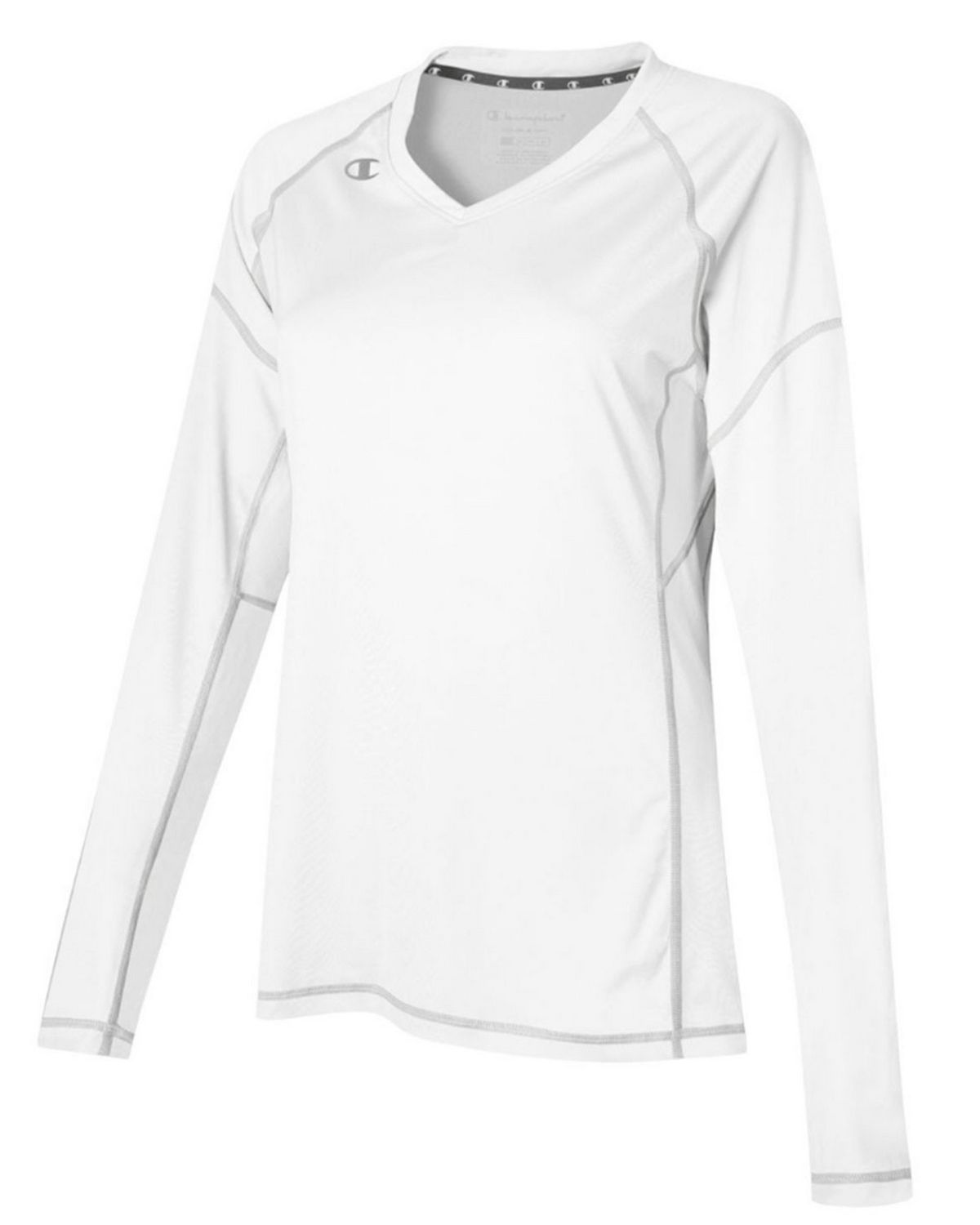 white long sleeve champion shirt womens