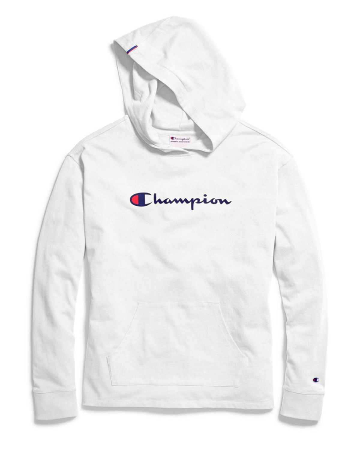 champion white pullover hoodie women's