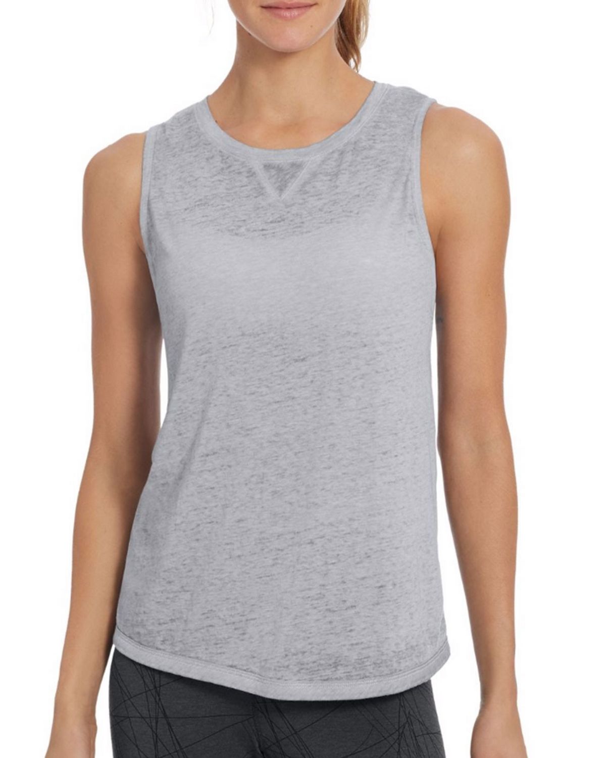 Champion W50070 Womens Authentic Wash Muscle Tank at ApparelnBags.com