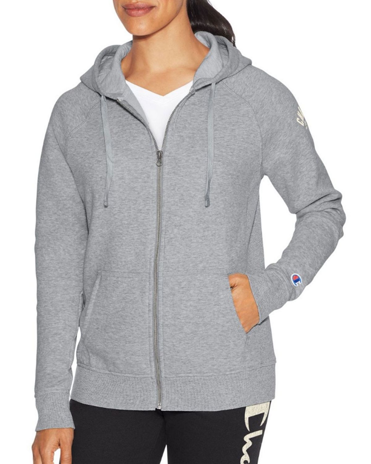 champion women's zip hoodie