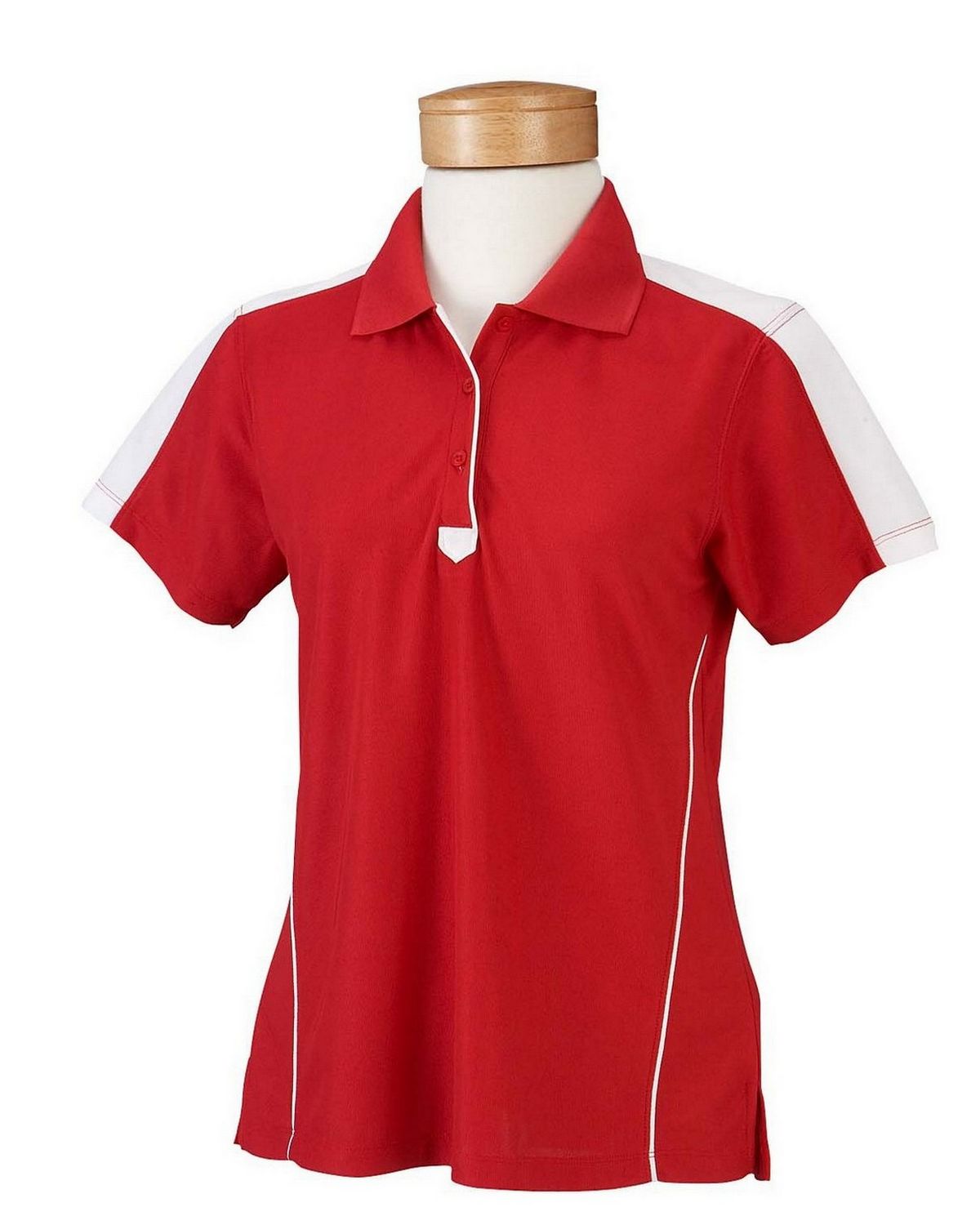 Buy Chestnut Hill CH355W Ladies’ Piped Technical Performance Polo