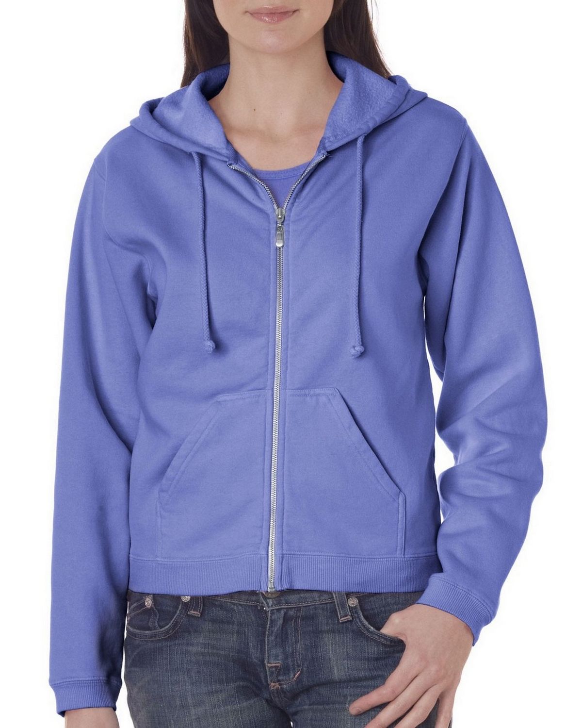 Chouinard 1598 Ladies Full Zip Hooded Sweatshirt - ApparelnBags.com