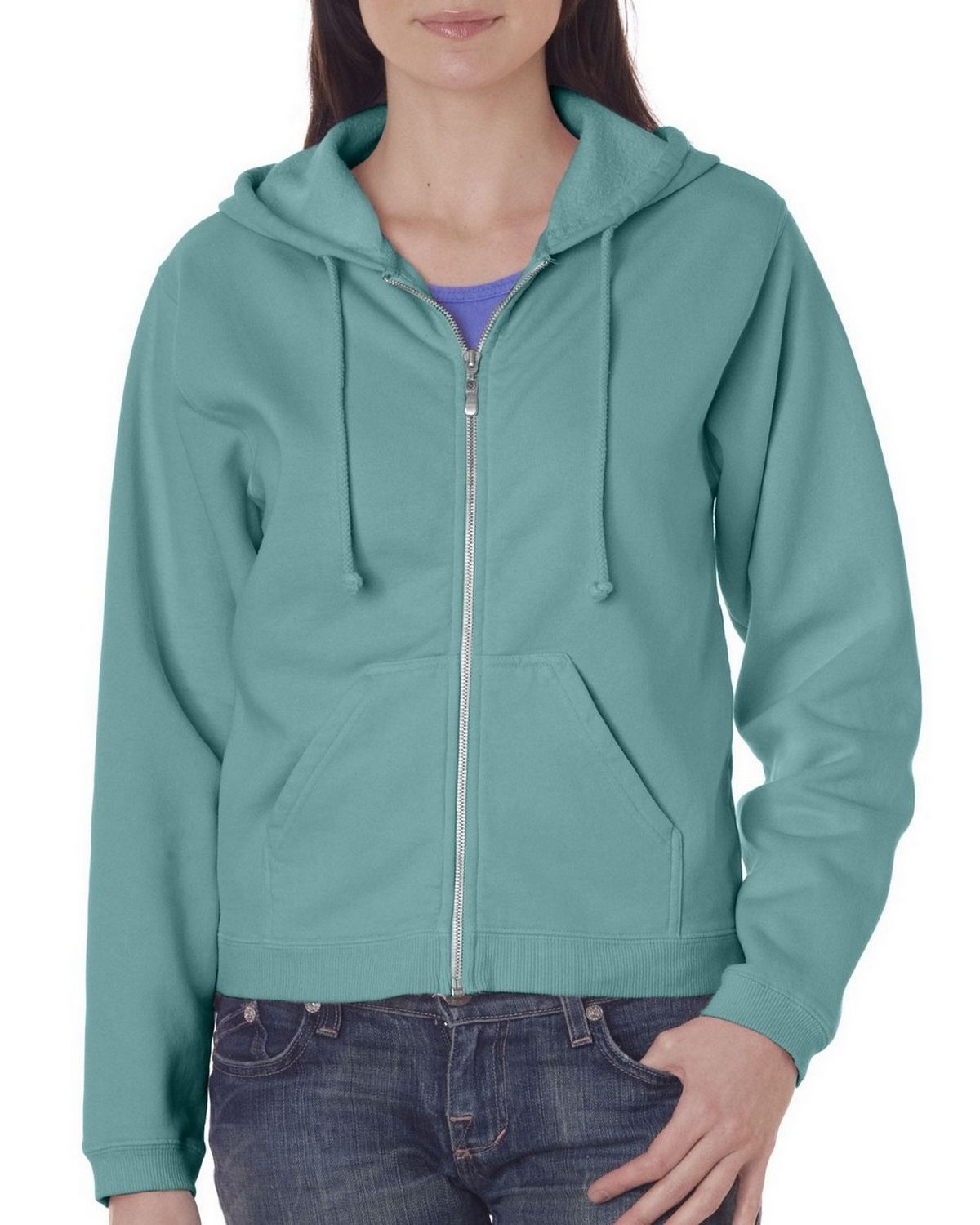 Chouinard 1598 Ladies Full Zip Hooded Sweatshirt - ApparelnBags.com