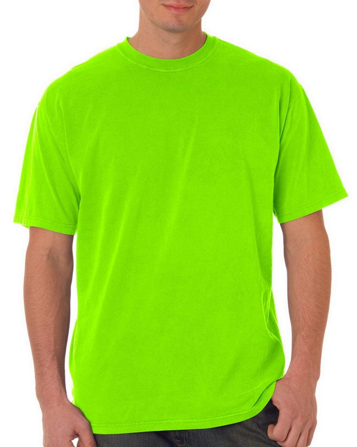 Plain Green T Shirts Mens Rldm