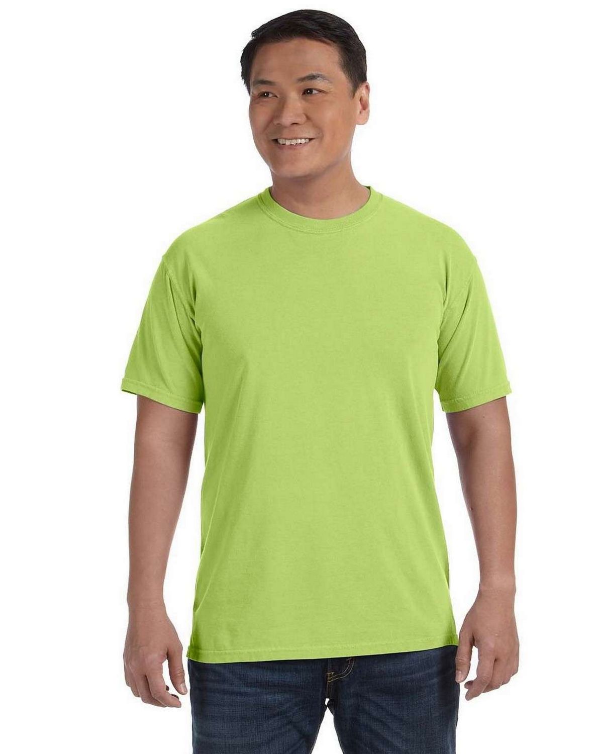 Size Chart for Comfort Colors C1717 Mens Ringspun Garment-Dyed T-Shirt 