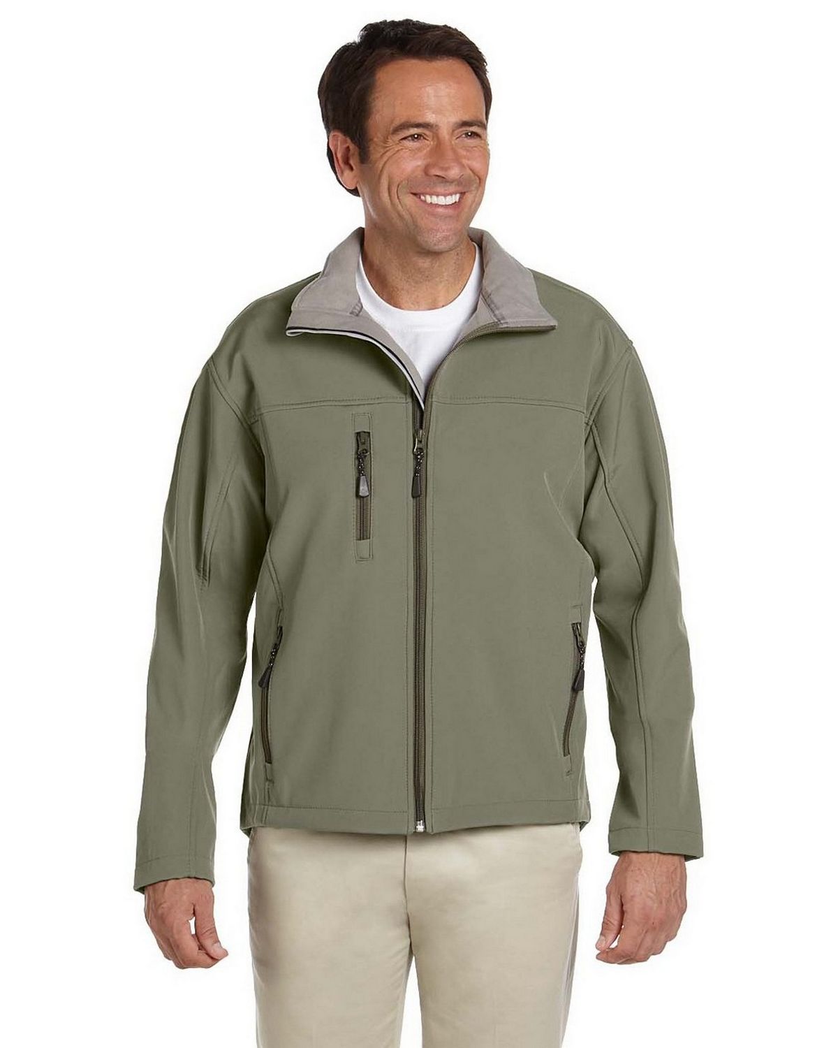 Devon & Jones D995 Mens Soft Shell Jacket - ApparelnBags.com