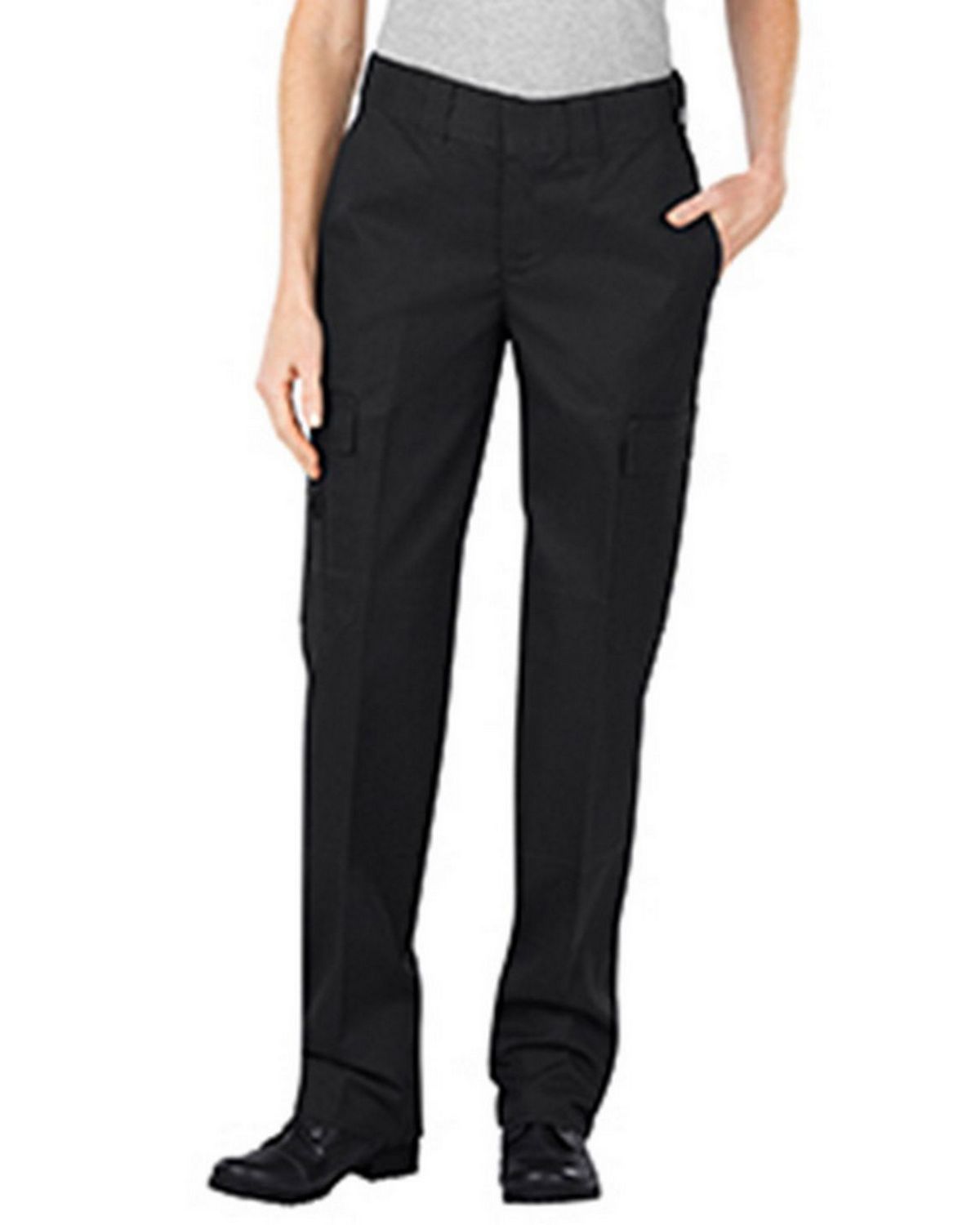 dickies flat front comfort waist flex pant