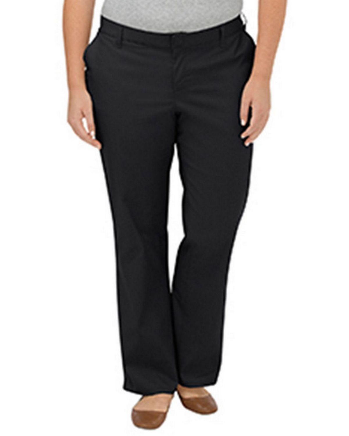 UPC 889440003860 product image for Dickies FPW221 Ladies Plus Size Premium Relaxed Fit Straight Leg Flat Front Pant | upcitemdb.com