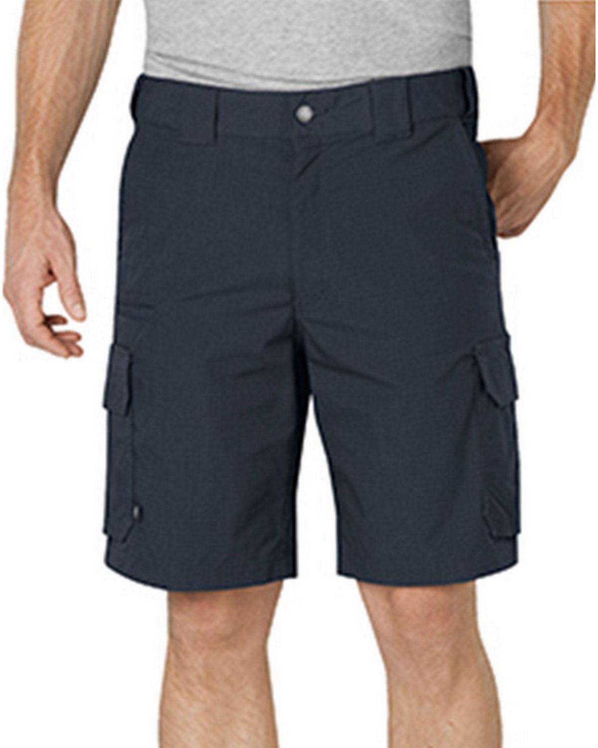 Dickies BLACK Tactical 10" Relaxed Fit Stretch Ripstop Cargo Shorts LR704BK