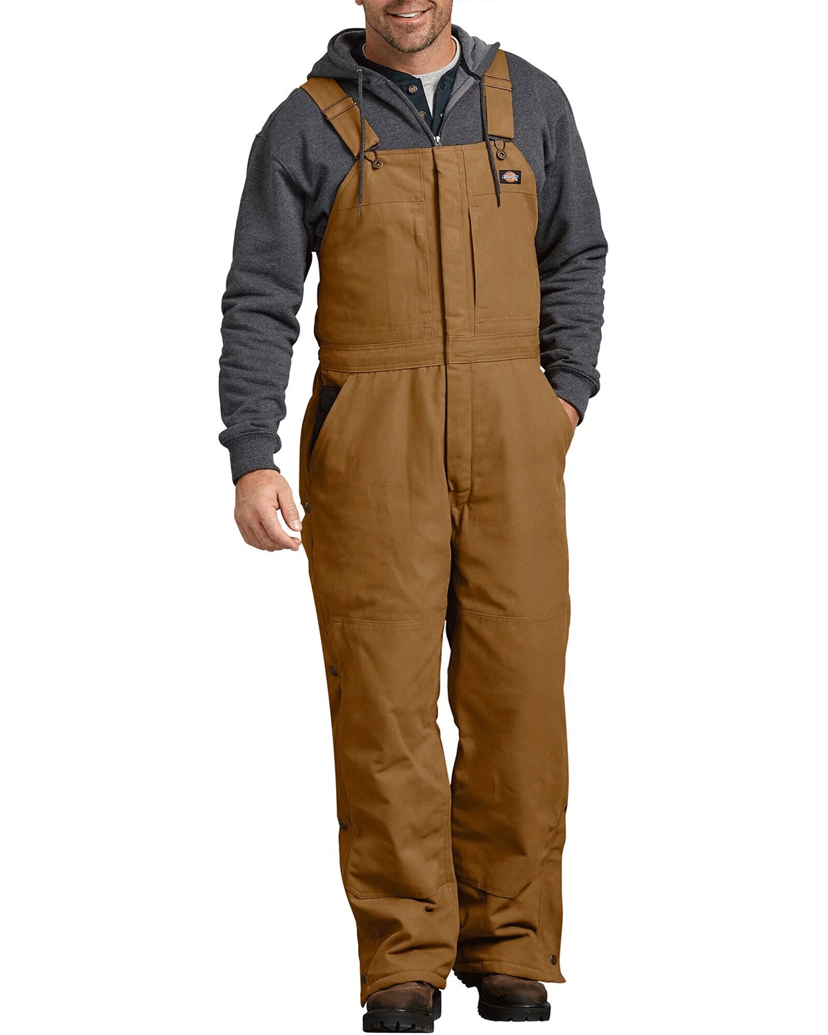 Size Chart For Dickies Tb246 Unisex Sanded Duck Insulated Bib Overall 