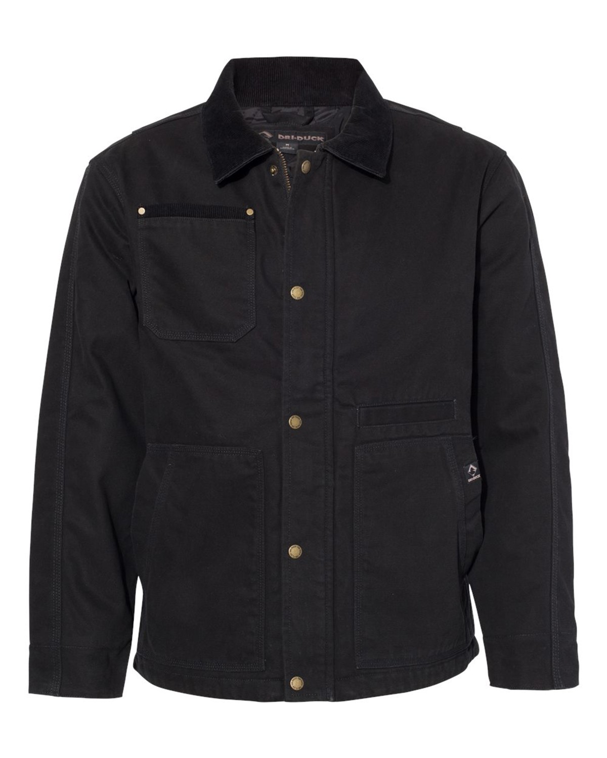 UPC 844217025056 product image for Dri Duck 5091 Men's Rambler Boulder Cloth Jacket - Black - 3XL | upcitemdb.com