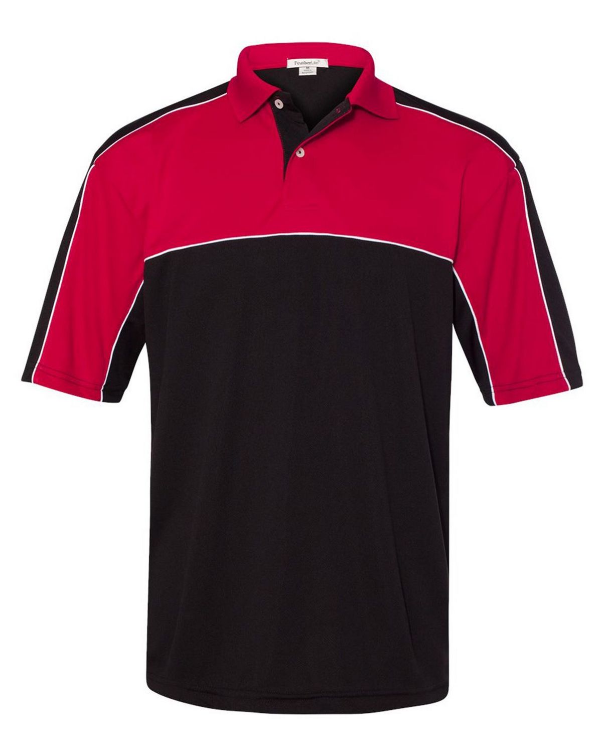 FeatherLite Mens 0500 Silky Smooth Pique Short Sleeve Sport Polo Shirt FeatherLite Mens 0500 Silky Smooth Pique Short Sleeve Sport Polo Shirt