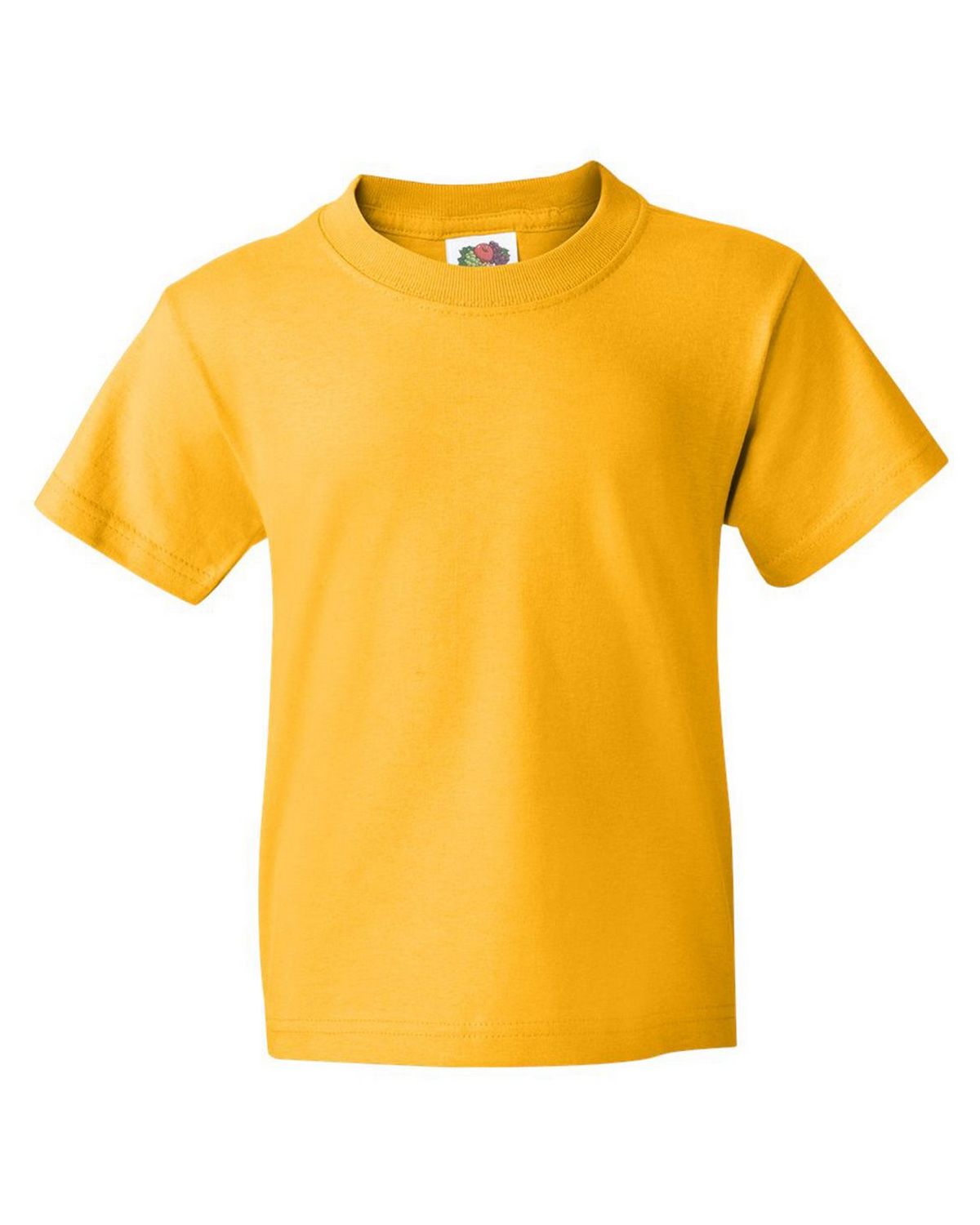 UPC 076031721641 product image for Fruit Of The Loom 3930BR Youth HD Cotton Short Sleeve T-Shirt - Gold - M | upcitemdb.com