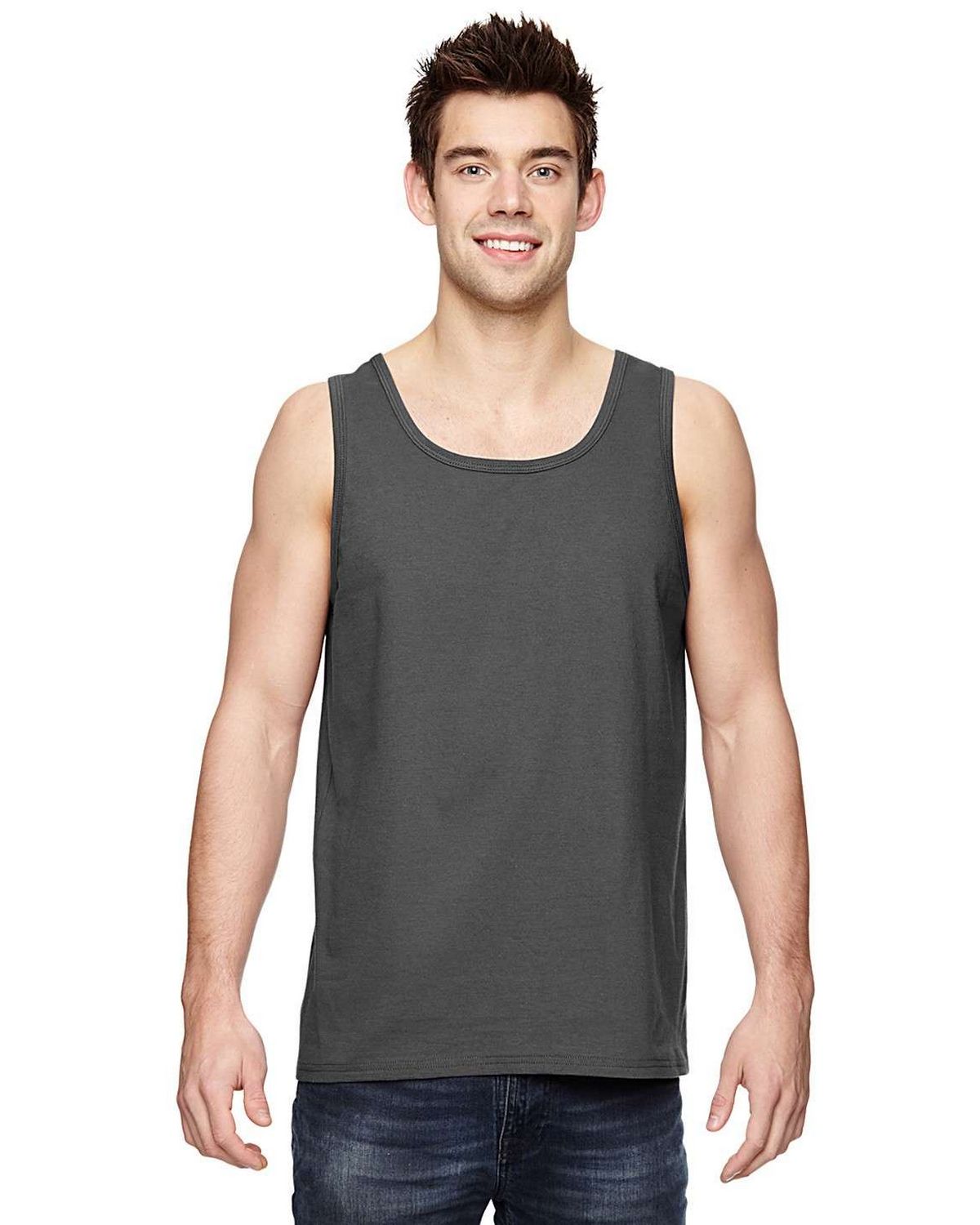 Fruit of the Loom 39TK Adult Heavy Cotton HD&trade Tank Top ...