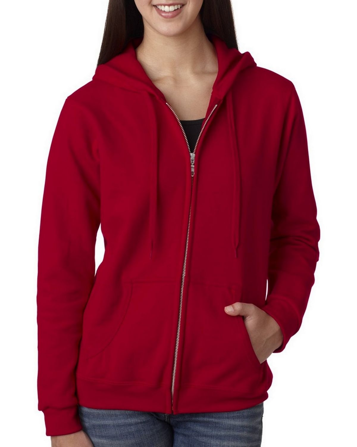Gildan 18600FL Ladies Hooded Sweatshirt - ApparelnBags.com