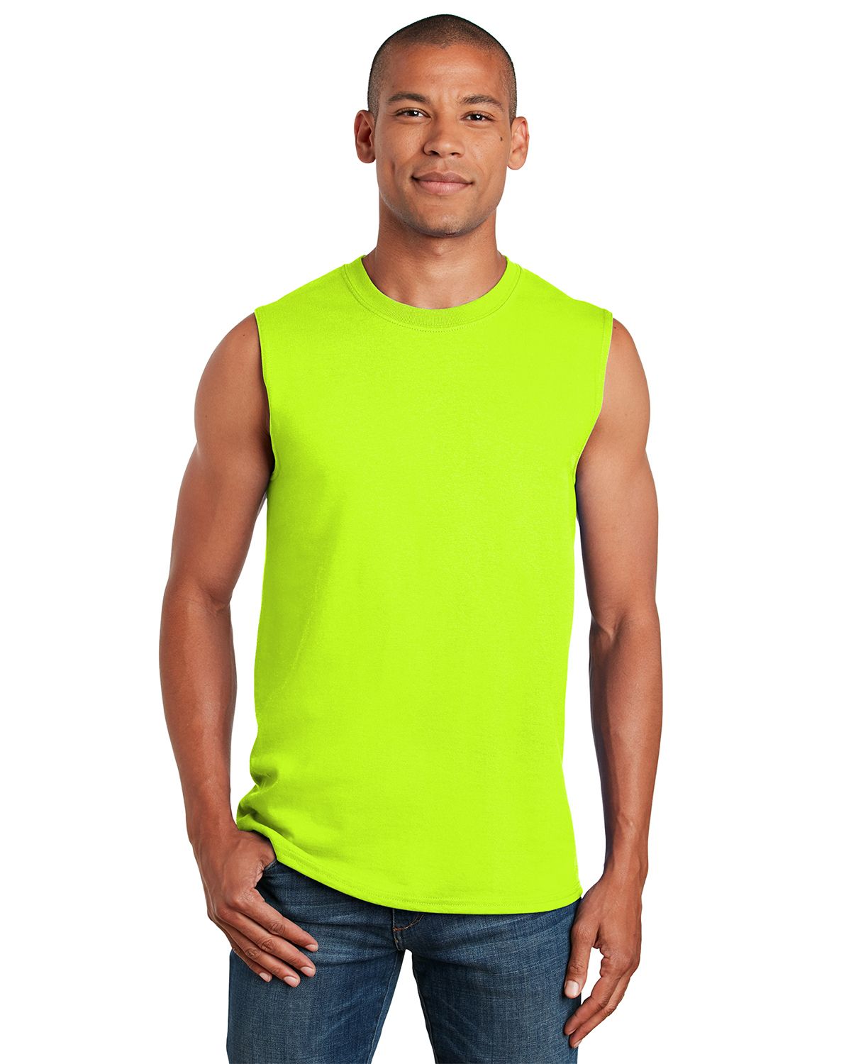 Gildan 2700 Ultra Cotton Sleeveless T Shirt - ApparelnBags.com